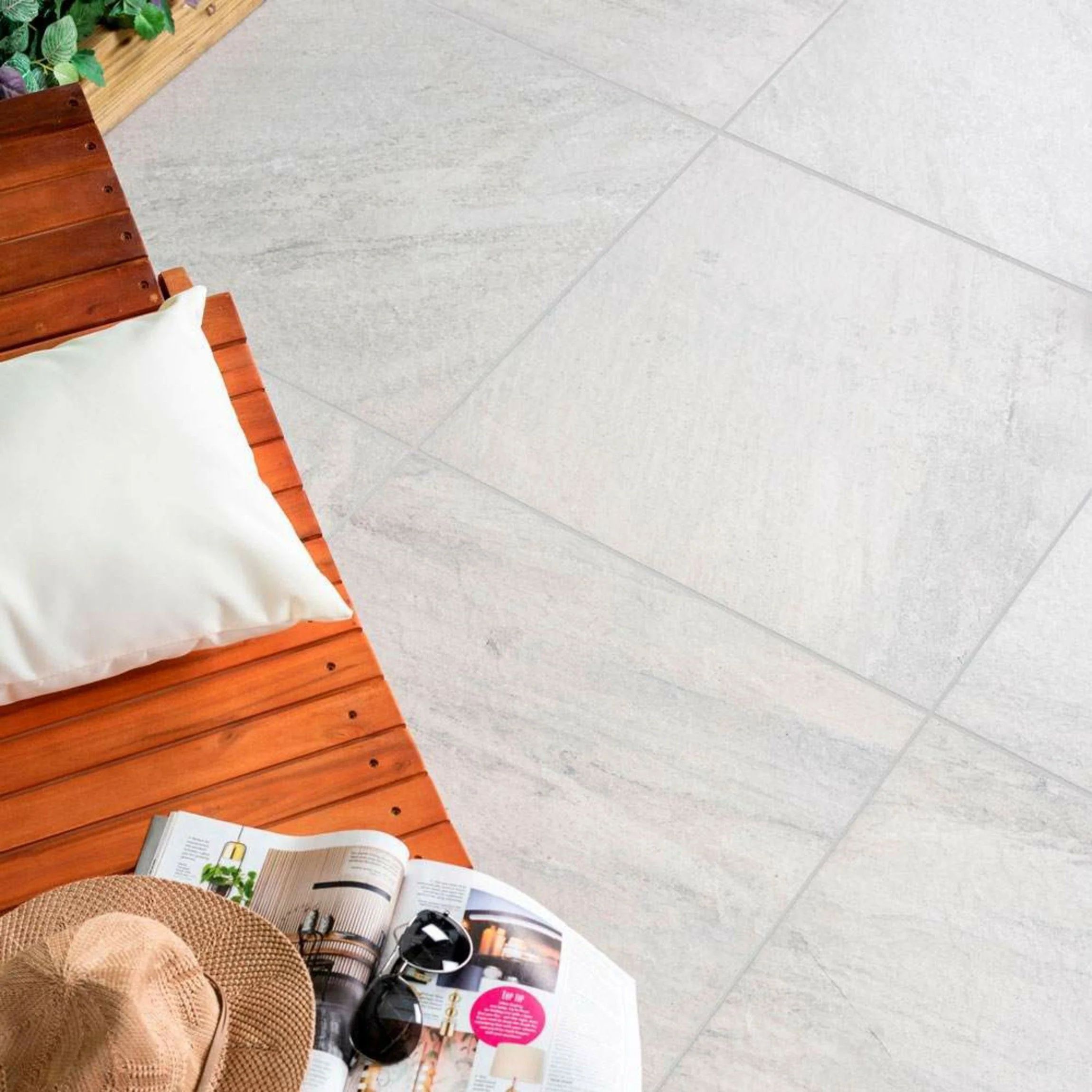 Canyon White 2CM Outdoor Tile - Image 3