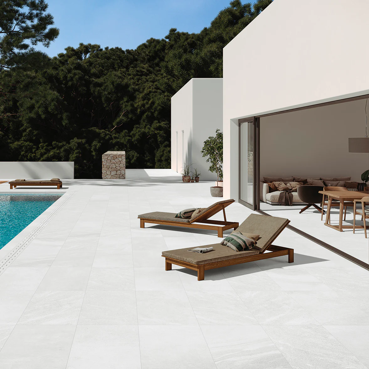 Canyon White 2CM Outdoor Tile - Image 5