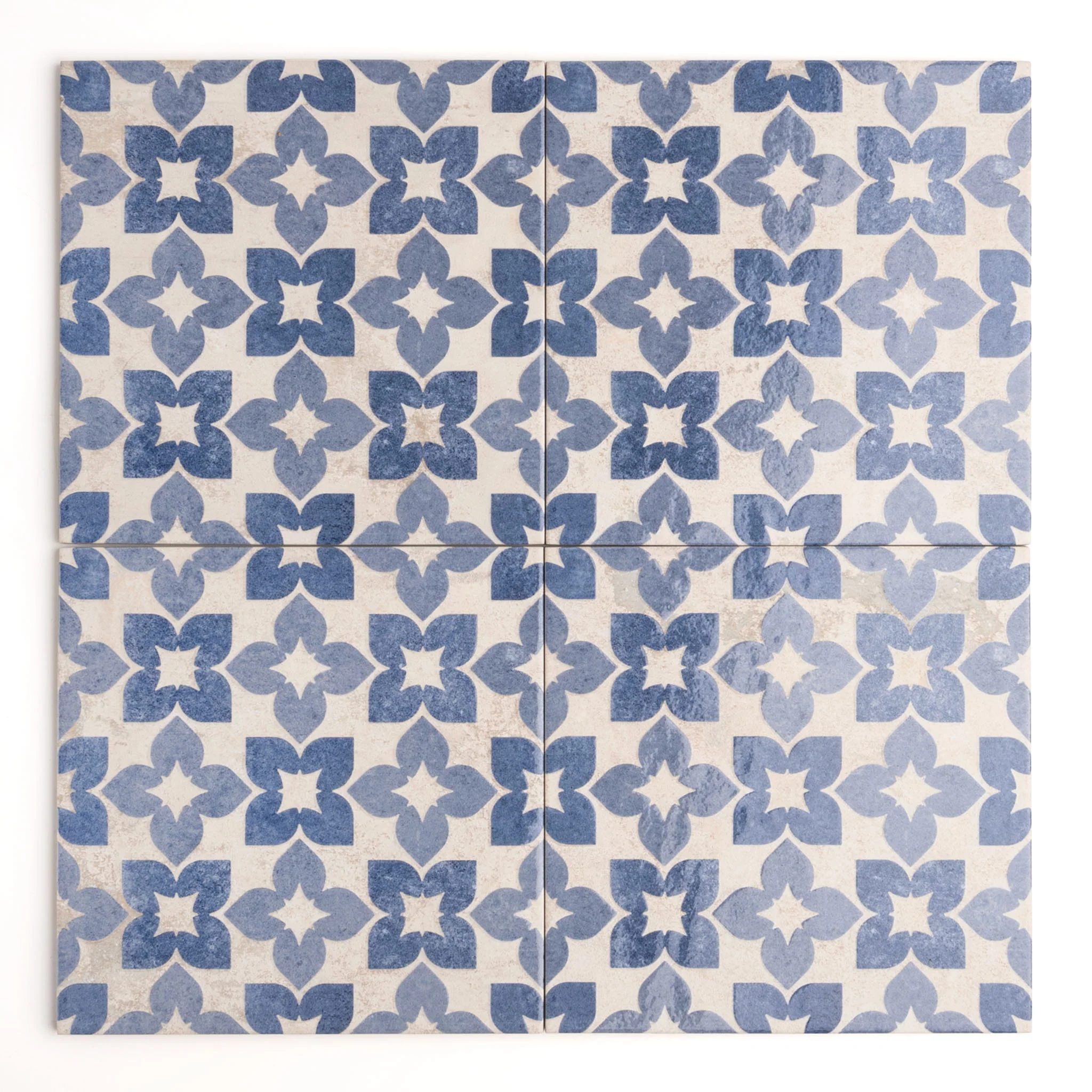 Catalina Blue Patterned Tile