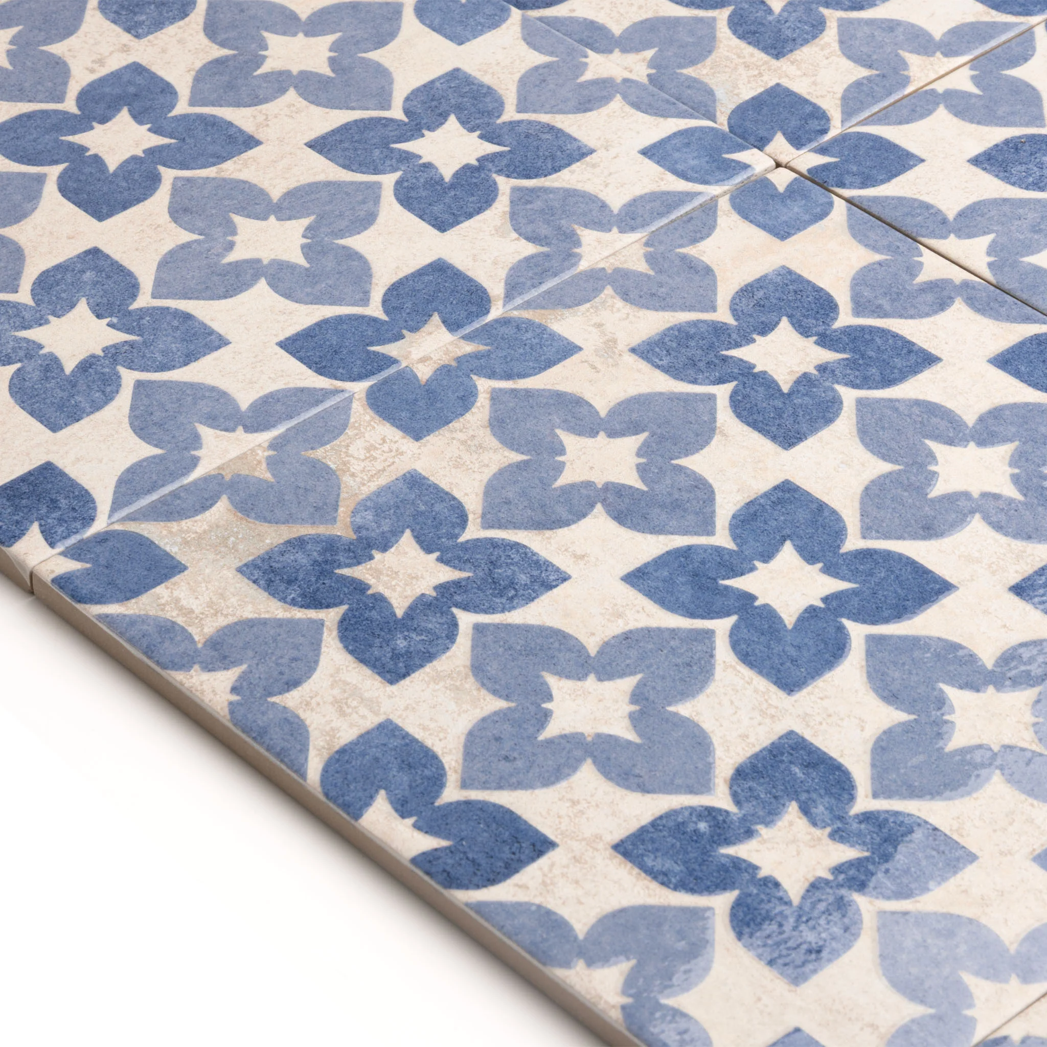 Catalina Blue Patterned Tile - Image 3