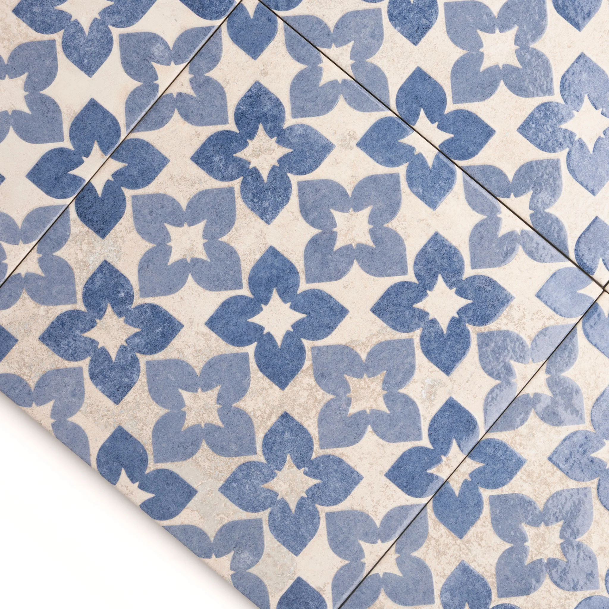 Catalina Blue Patterned Tile - Image 4