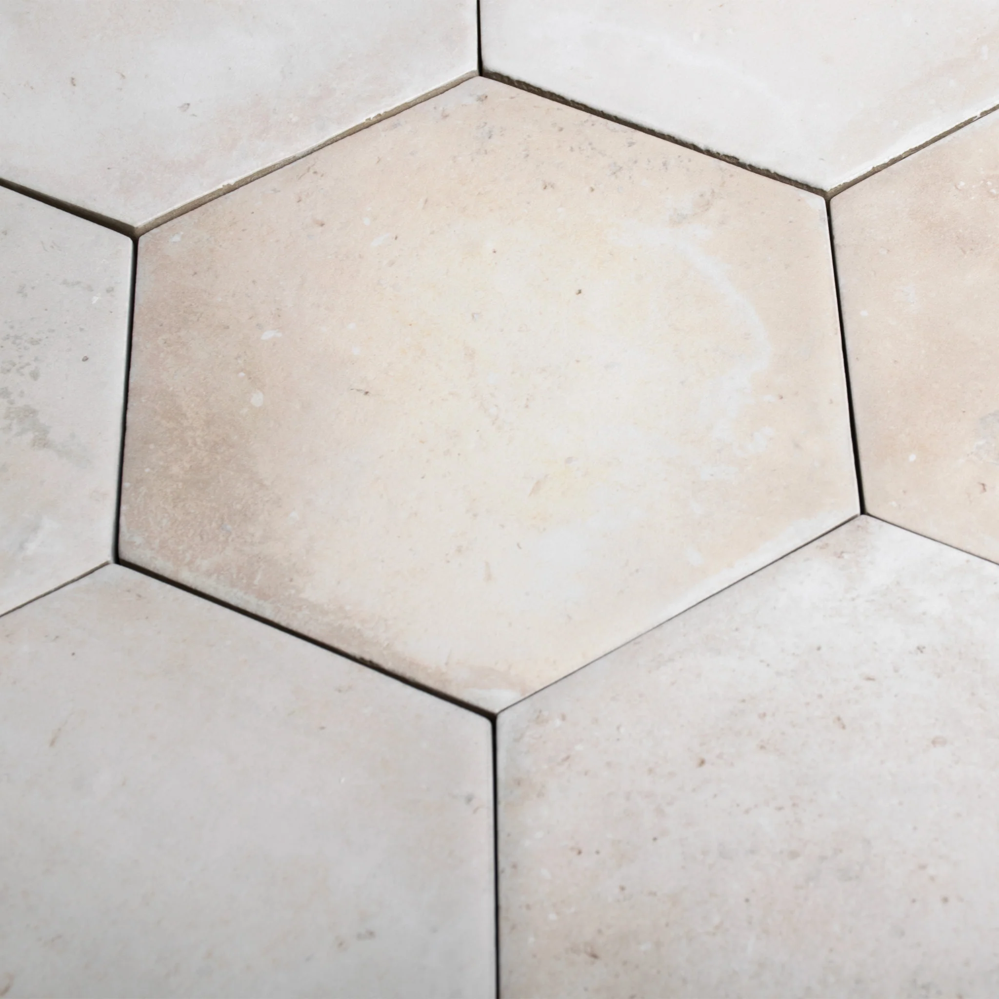 Croft White Hexagon Tile - Image 4