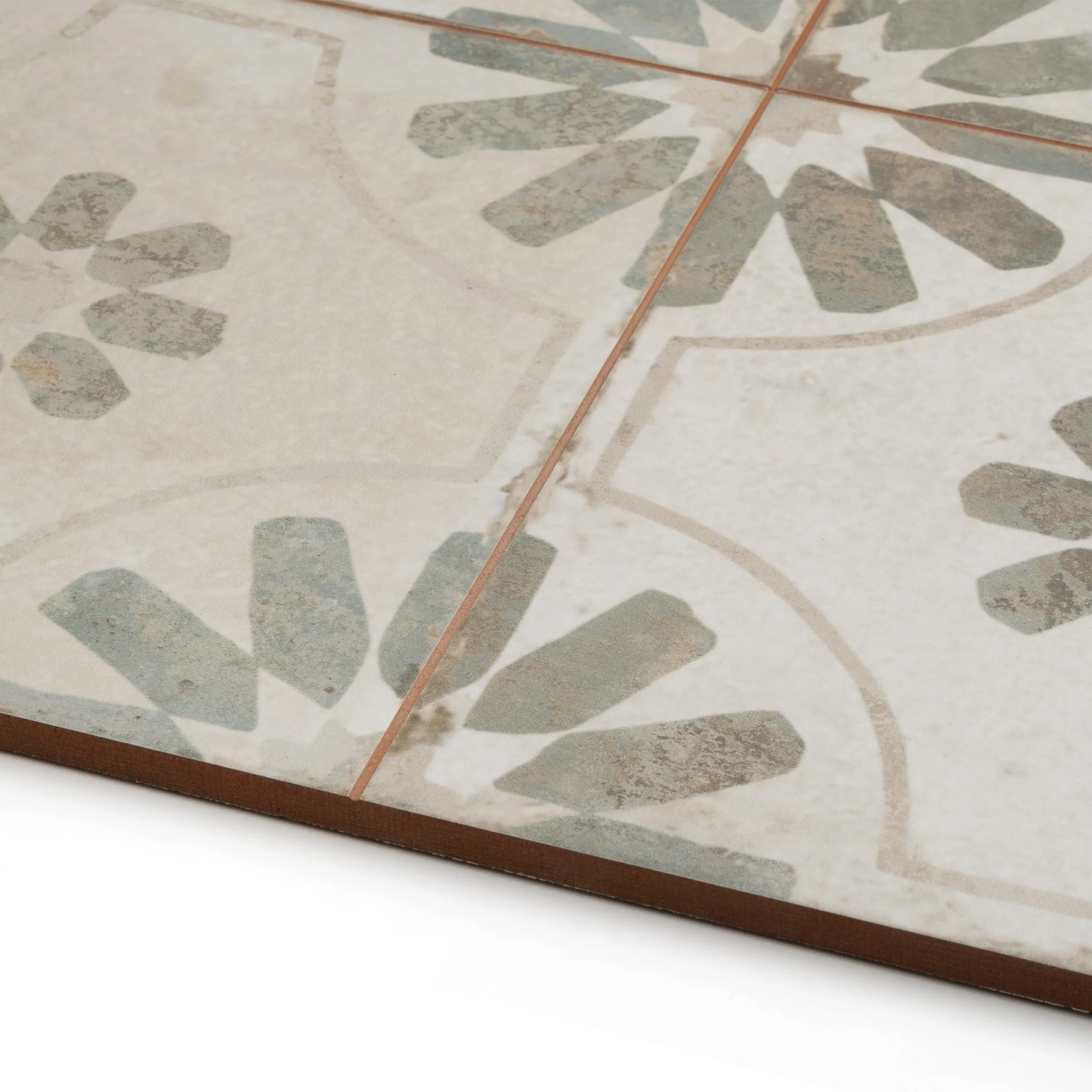 Esme Green Patterned Tile - Image 4