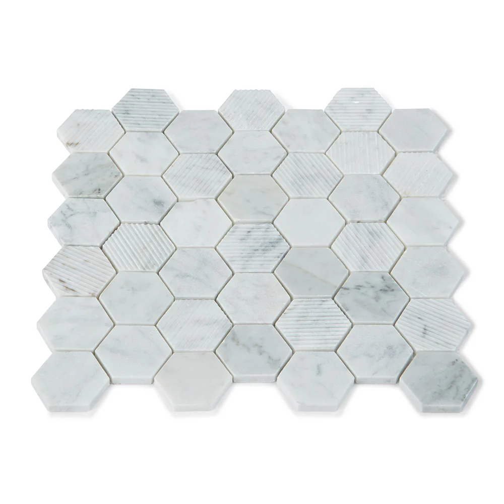 Fairmont Carrara Mosaic Tile - Image 4