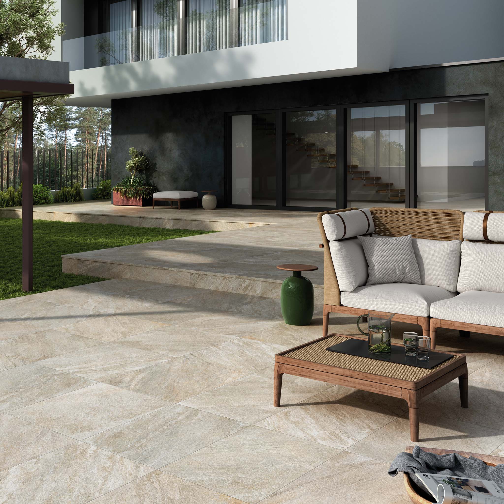 Flint Beige 2cm Tile - Image 3