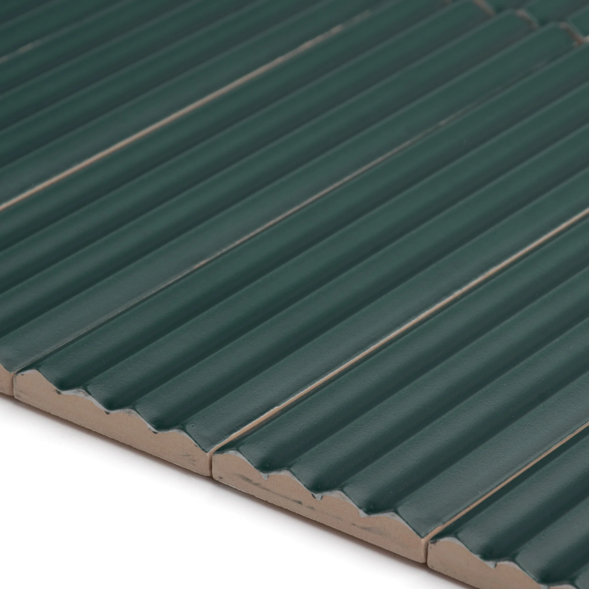 Fluted Emerald Decor Wall Tile - Image 7