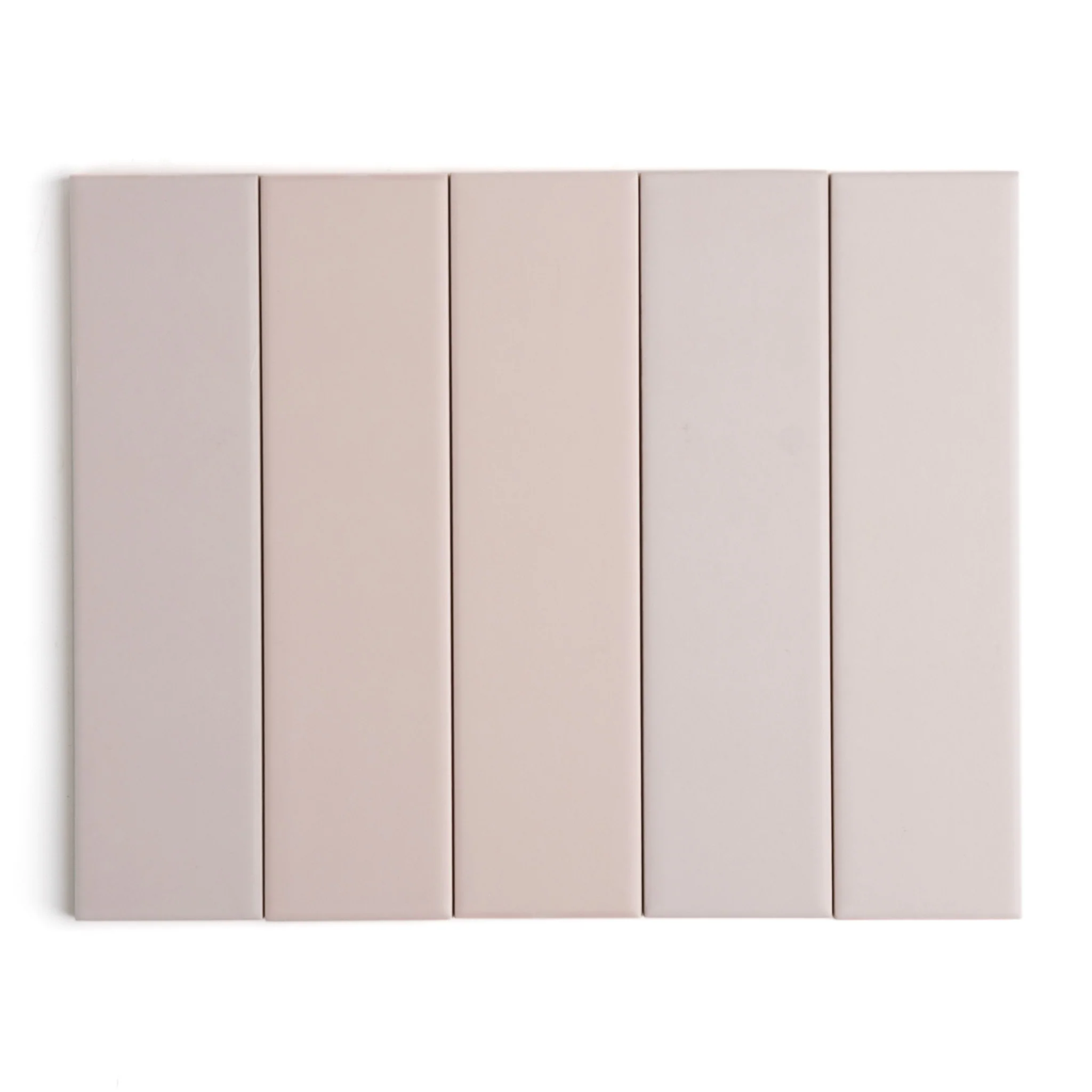 Fluted Pink Plain Wall Tile - Image 3