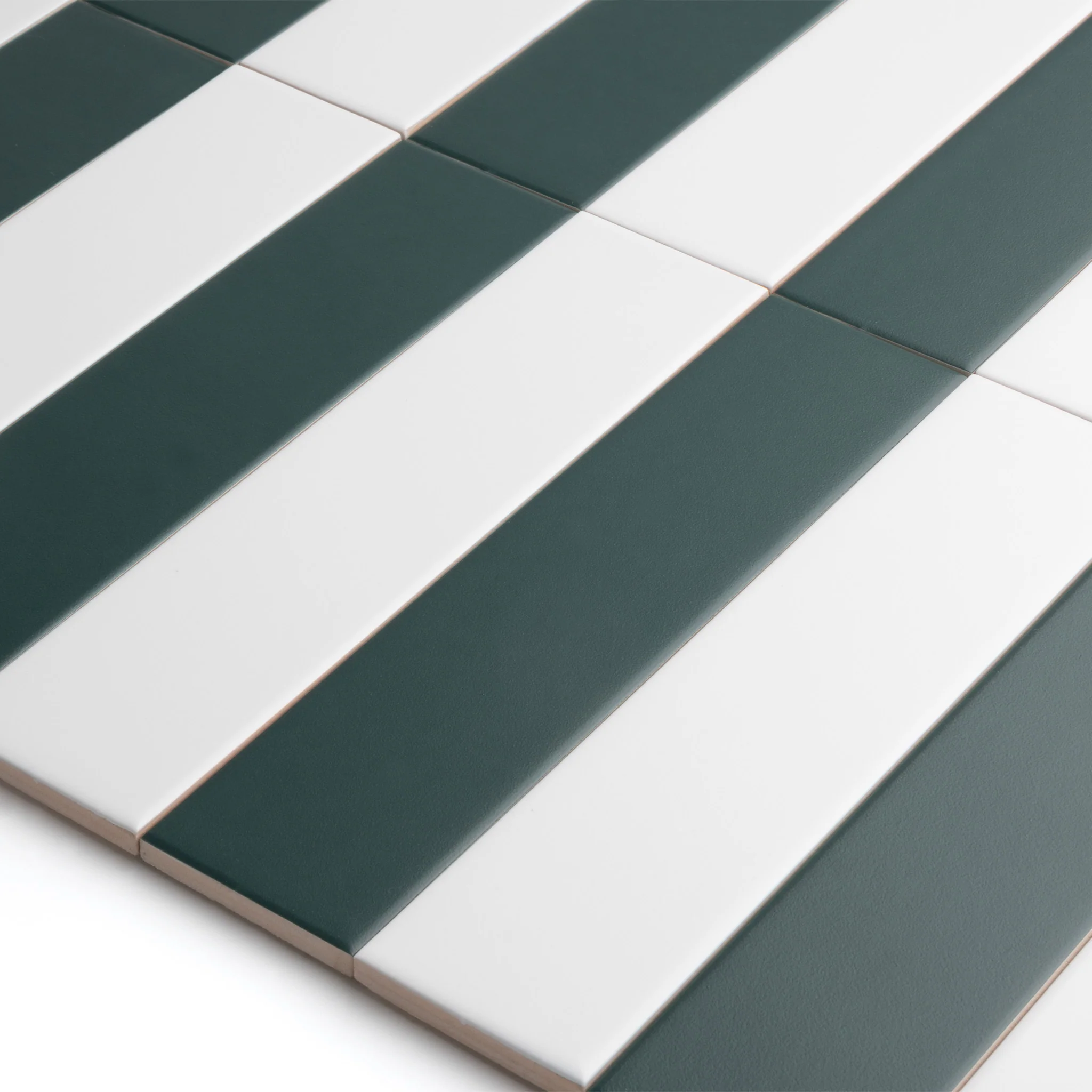 Fluted Stripes Emerald - Image 2