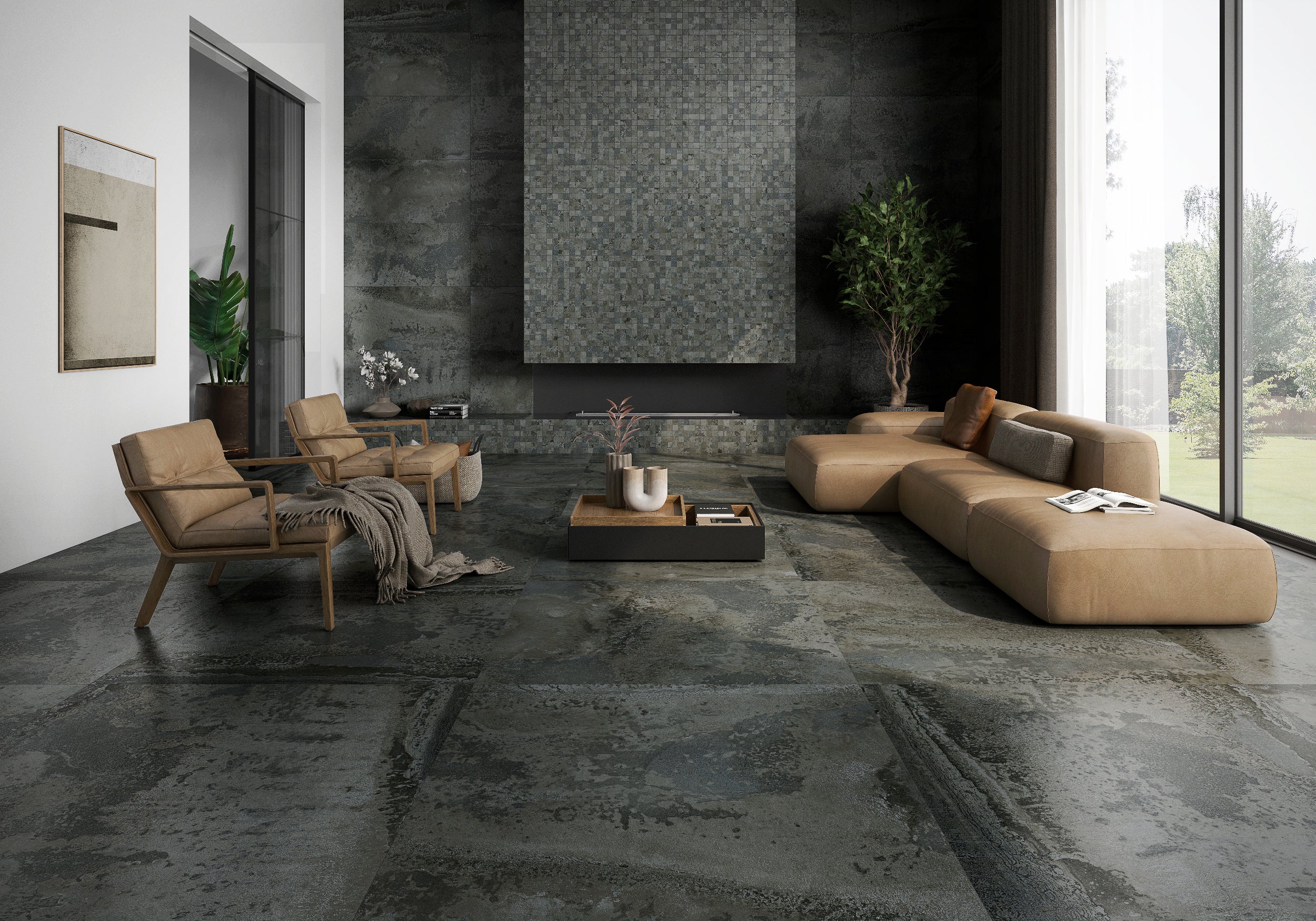 Foundry Graphite Tile - Image 4