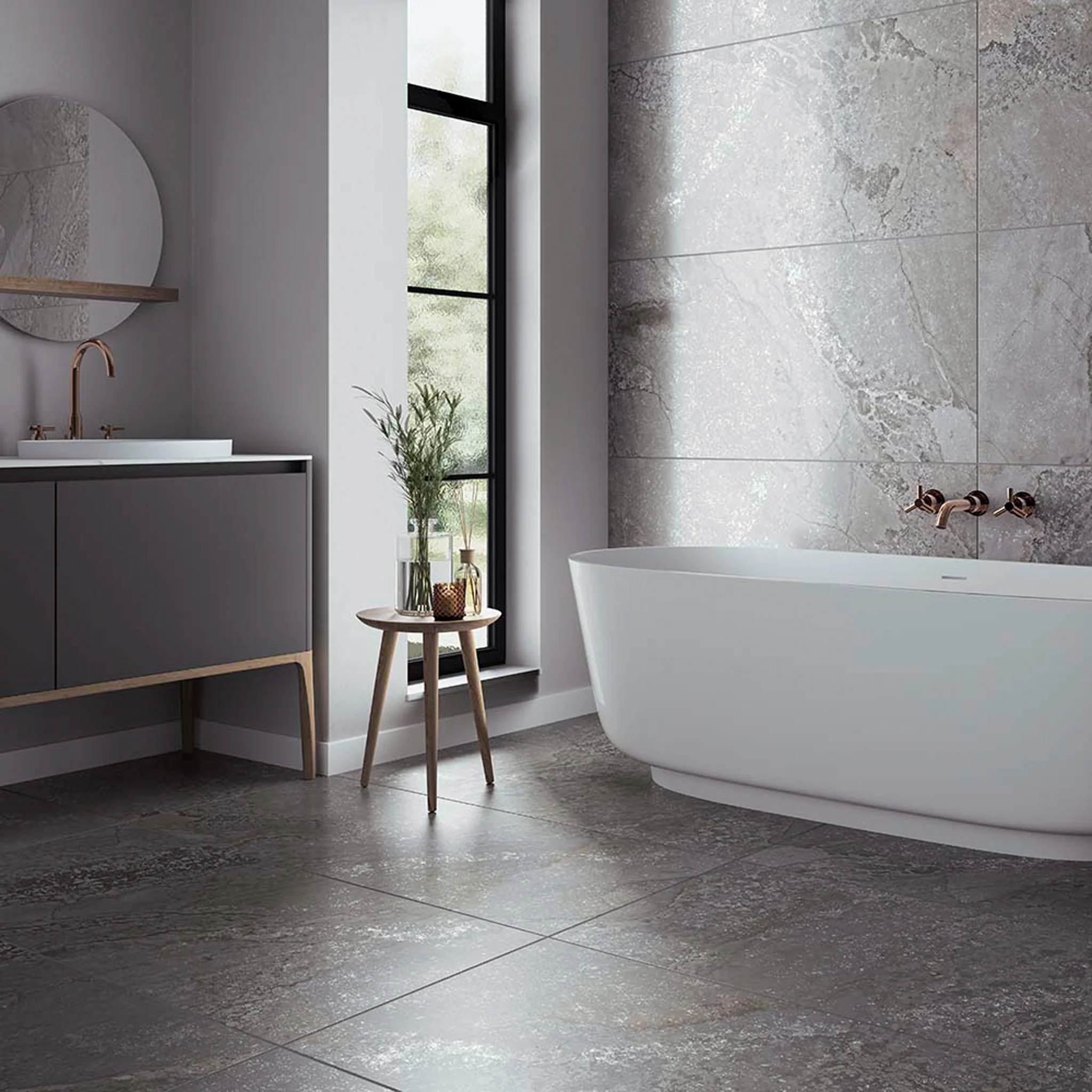 Galaxy Charcoal Tile - Image 4