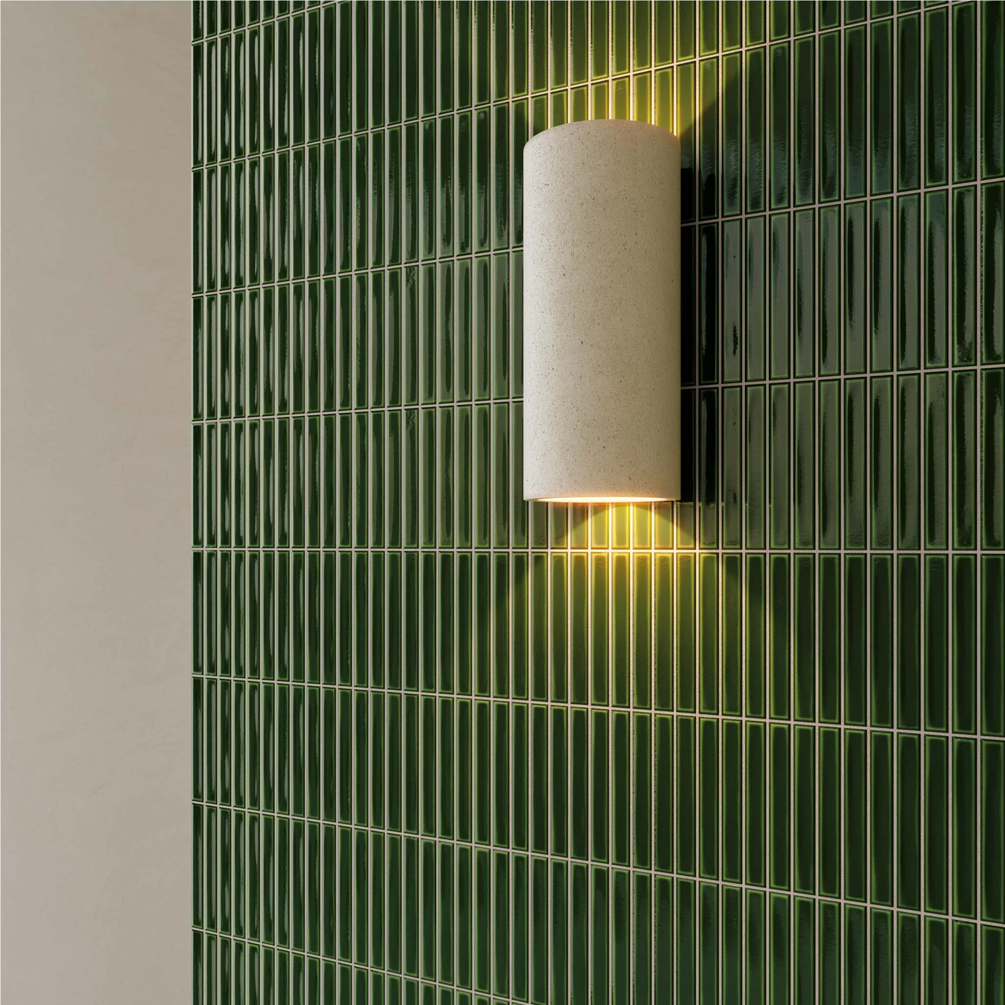 Glacé Bottle Green Kit Kat Tiles - Image 4