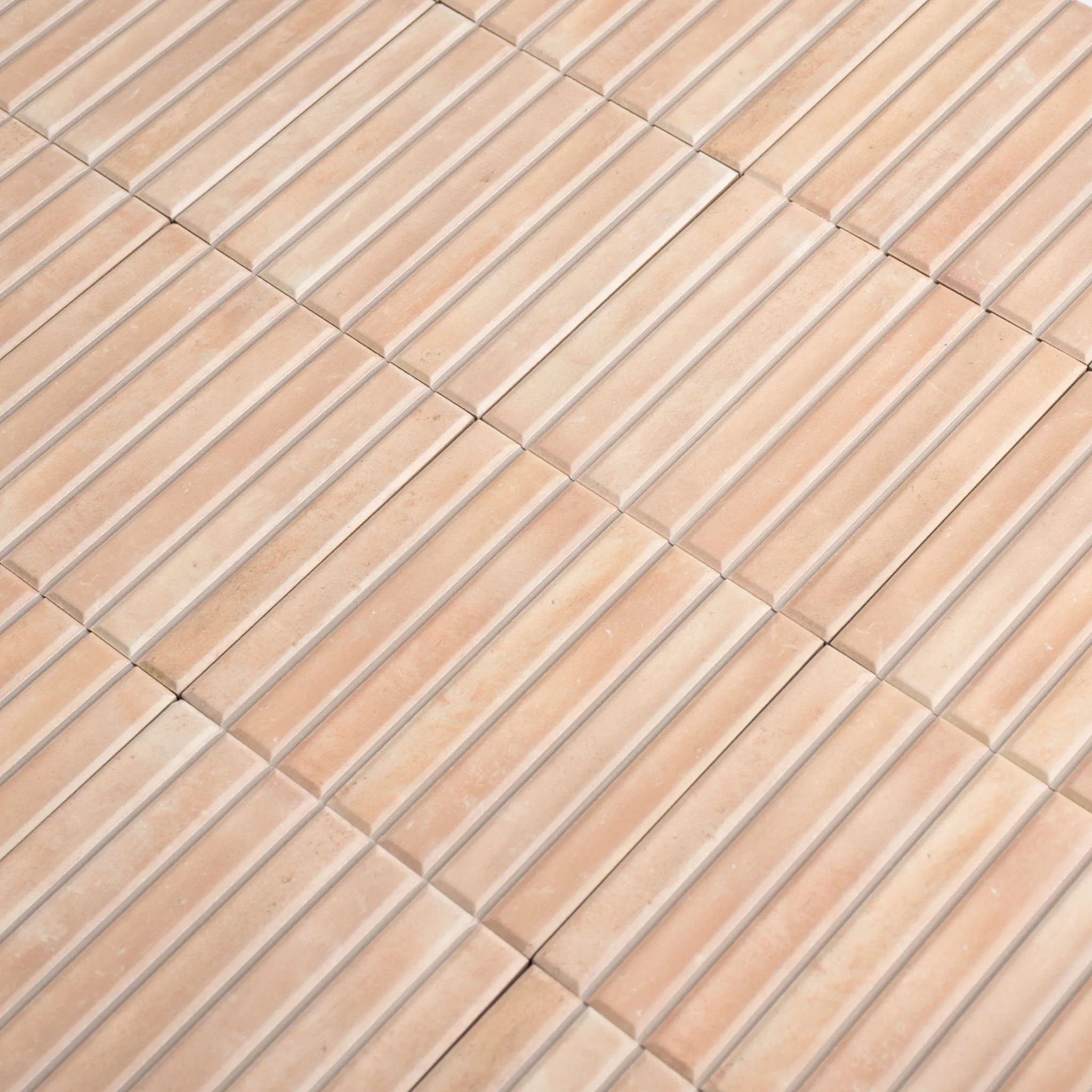 Glacé Terracotta Kit Kat Tiles - Image 4