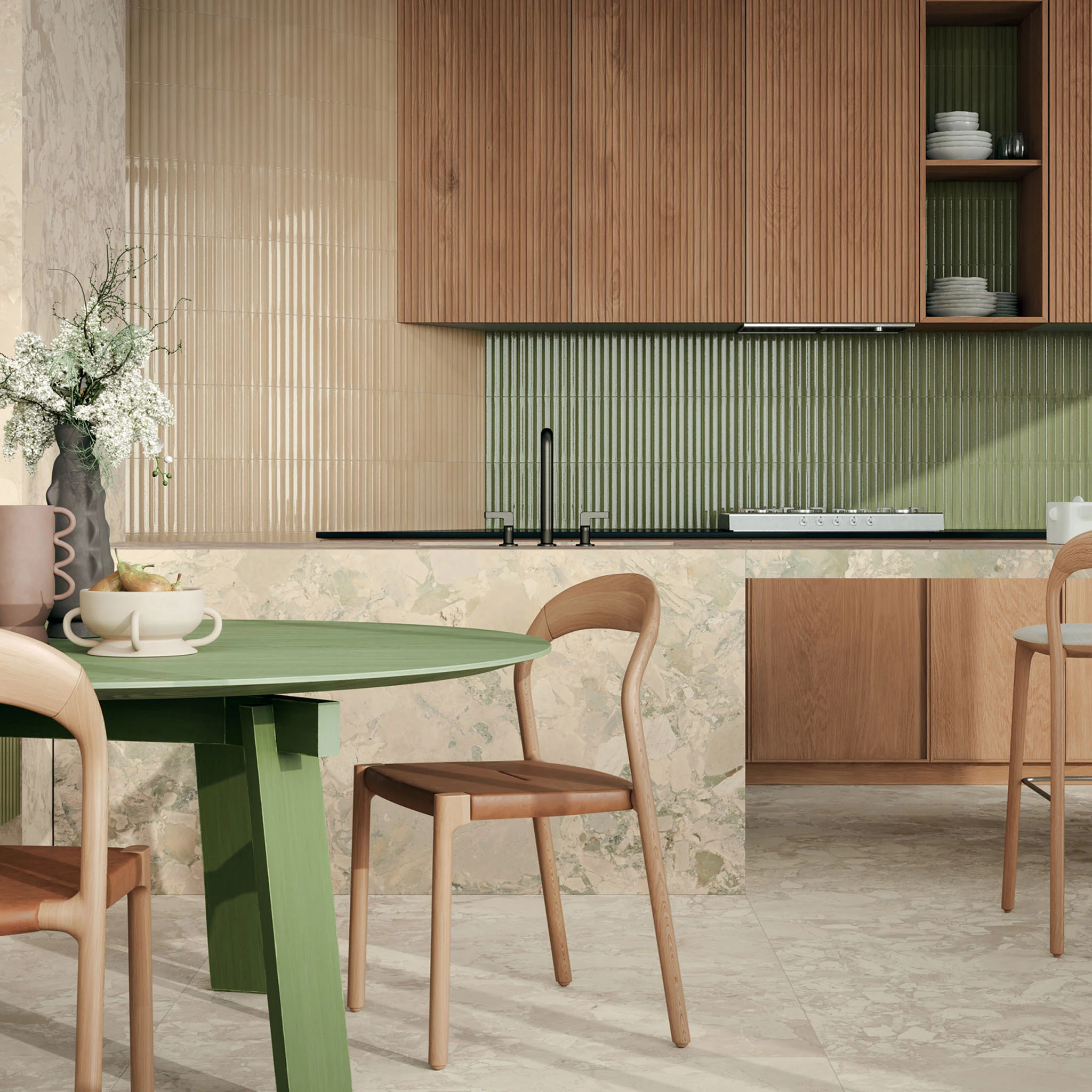 Hoxton Green Tile - Image 7