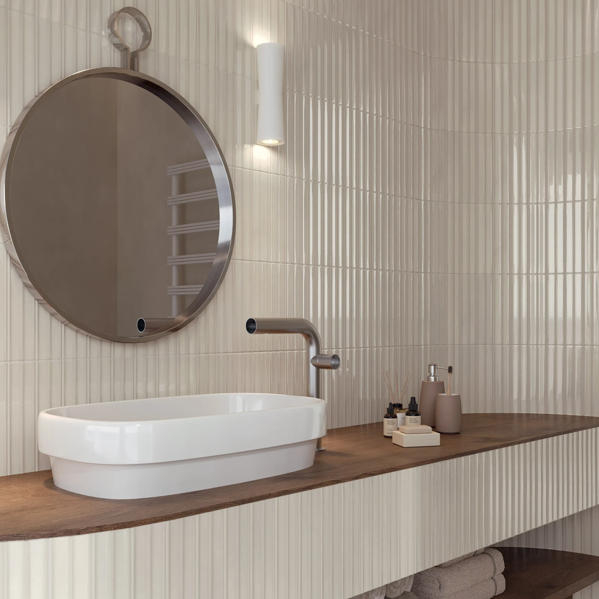 Hoxton Ivory Tile - Image 3