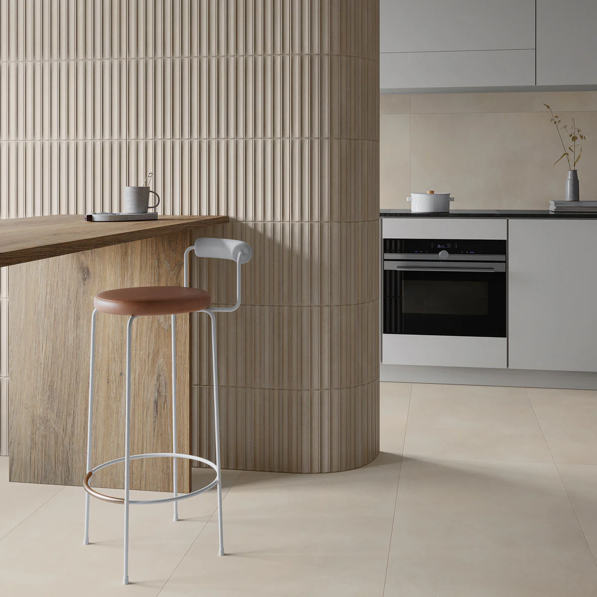Locke Almond Decor Tile - Image 3