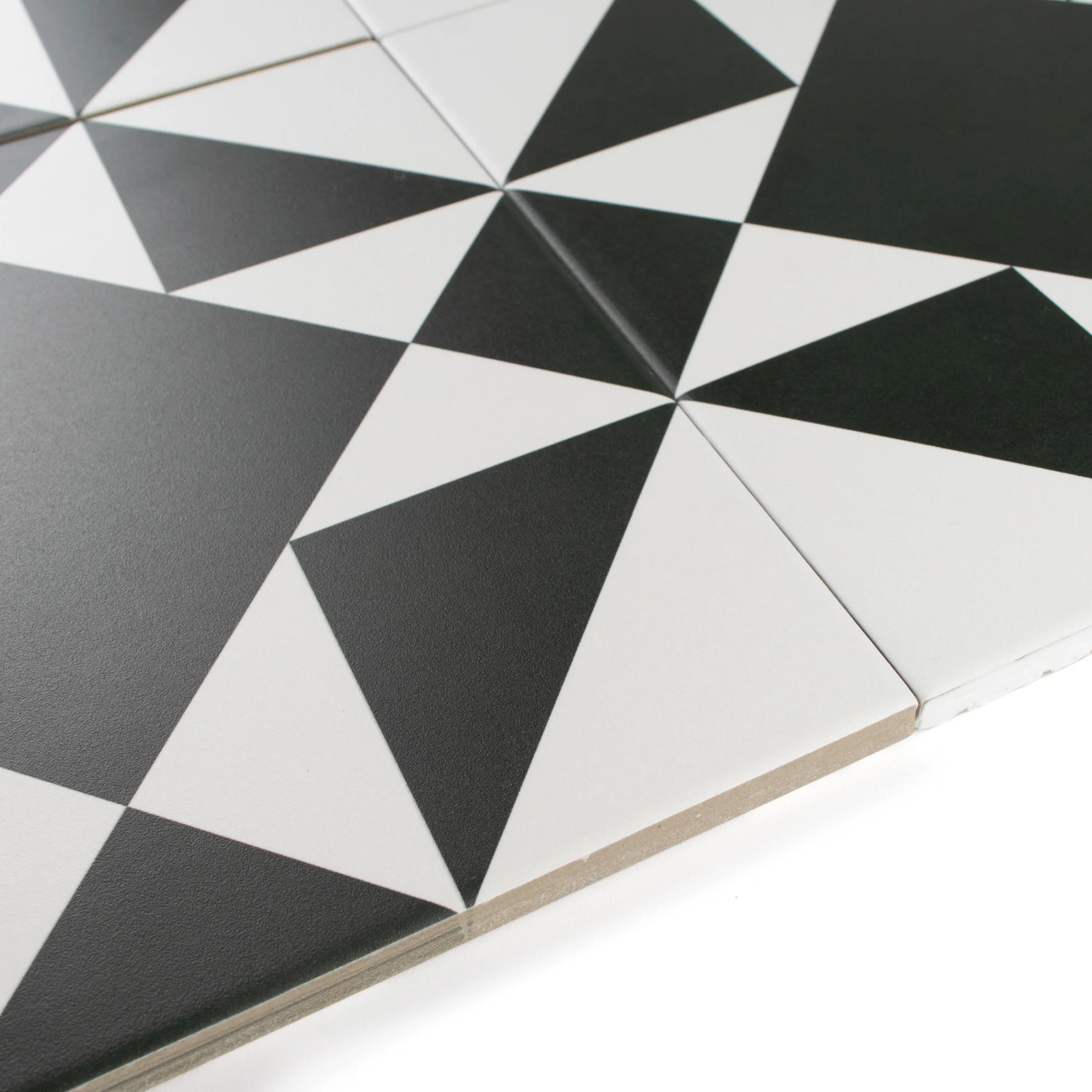 Melville White Patterned Tile - Image 5