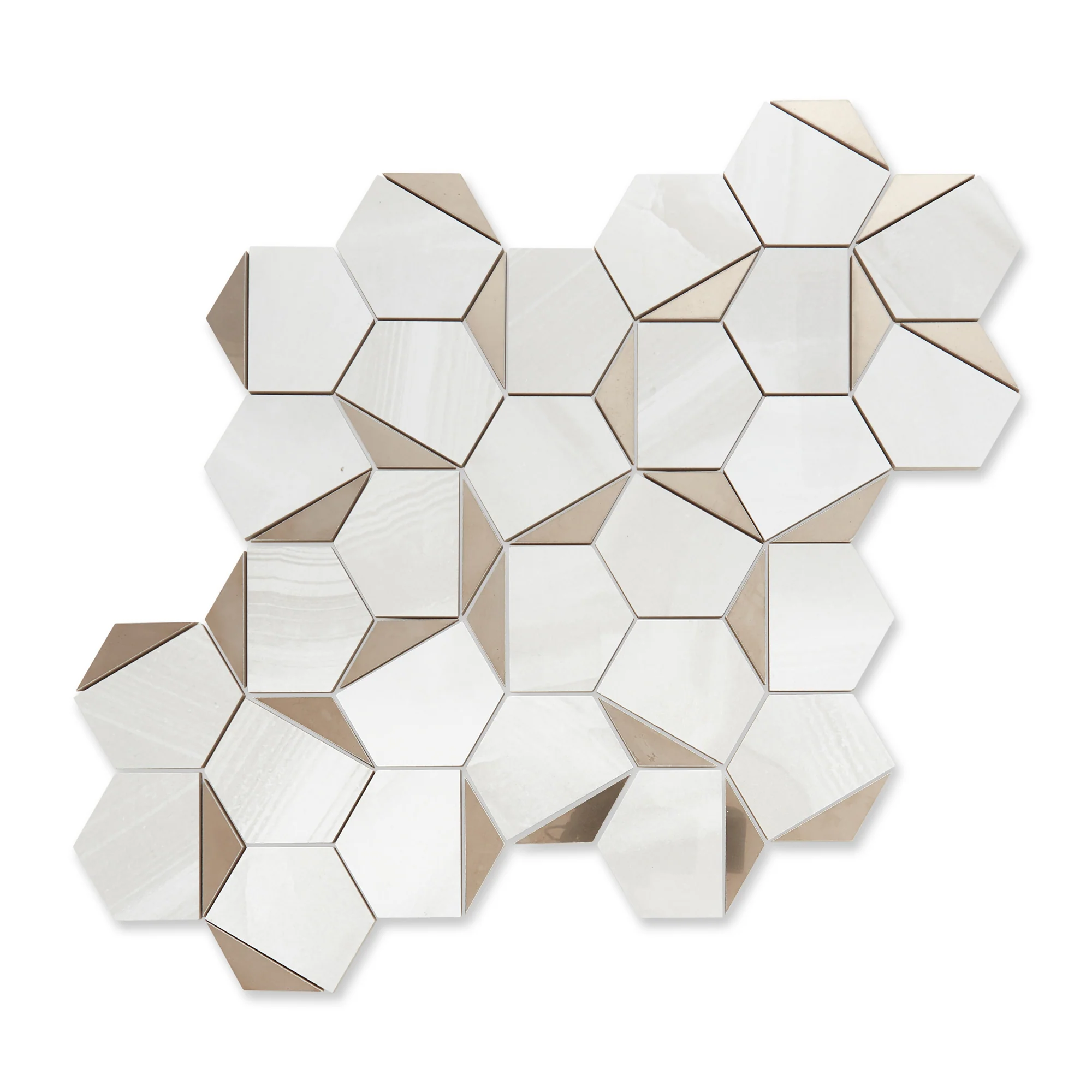 Onice Pearl Mosaic Tile - Image 4