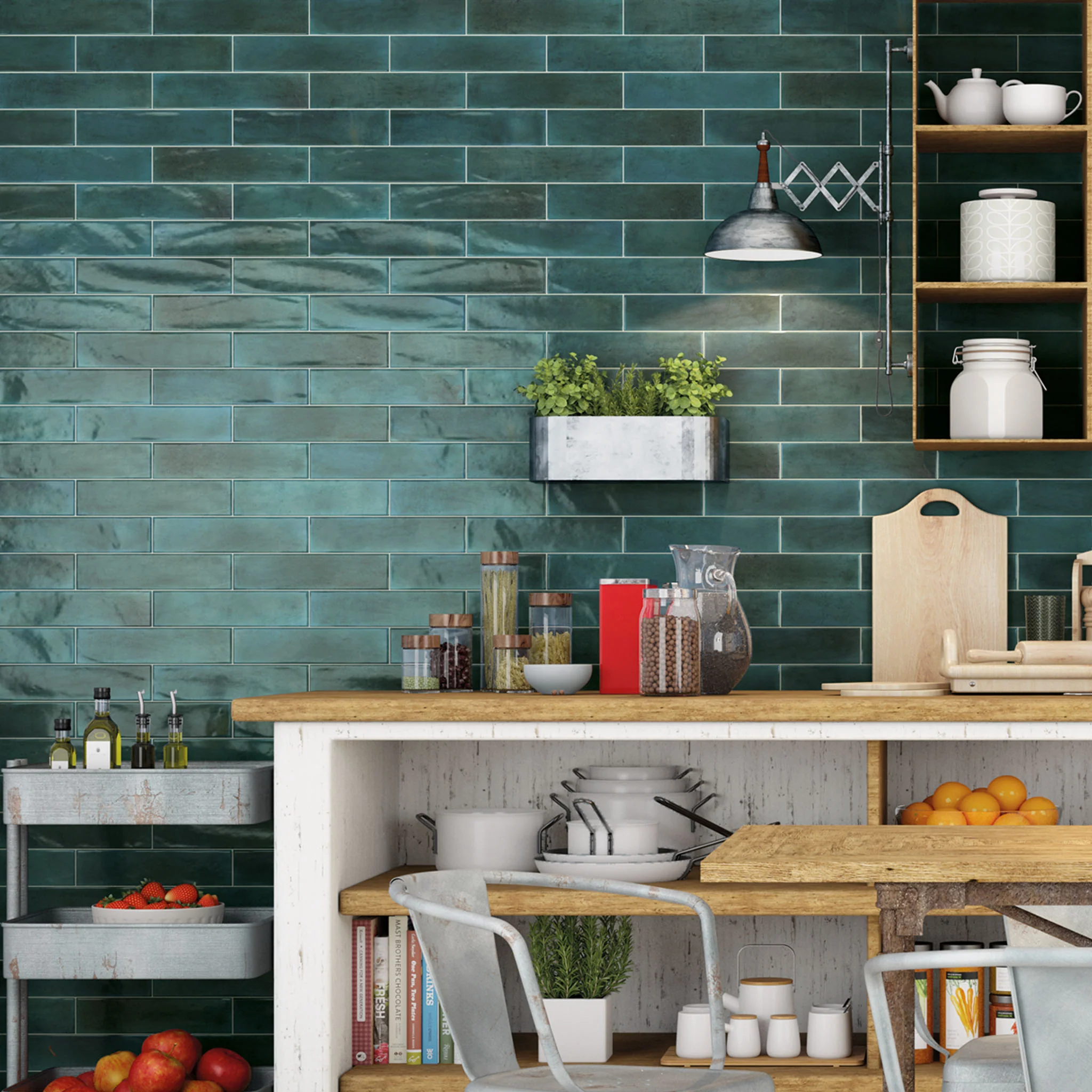 Opal Emerald Wall Tile - Image 4