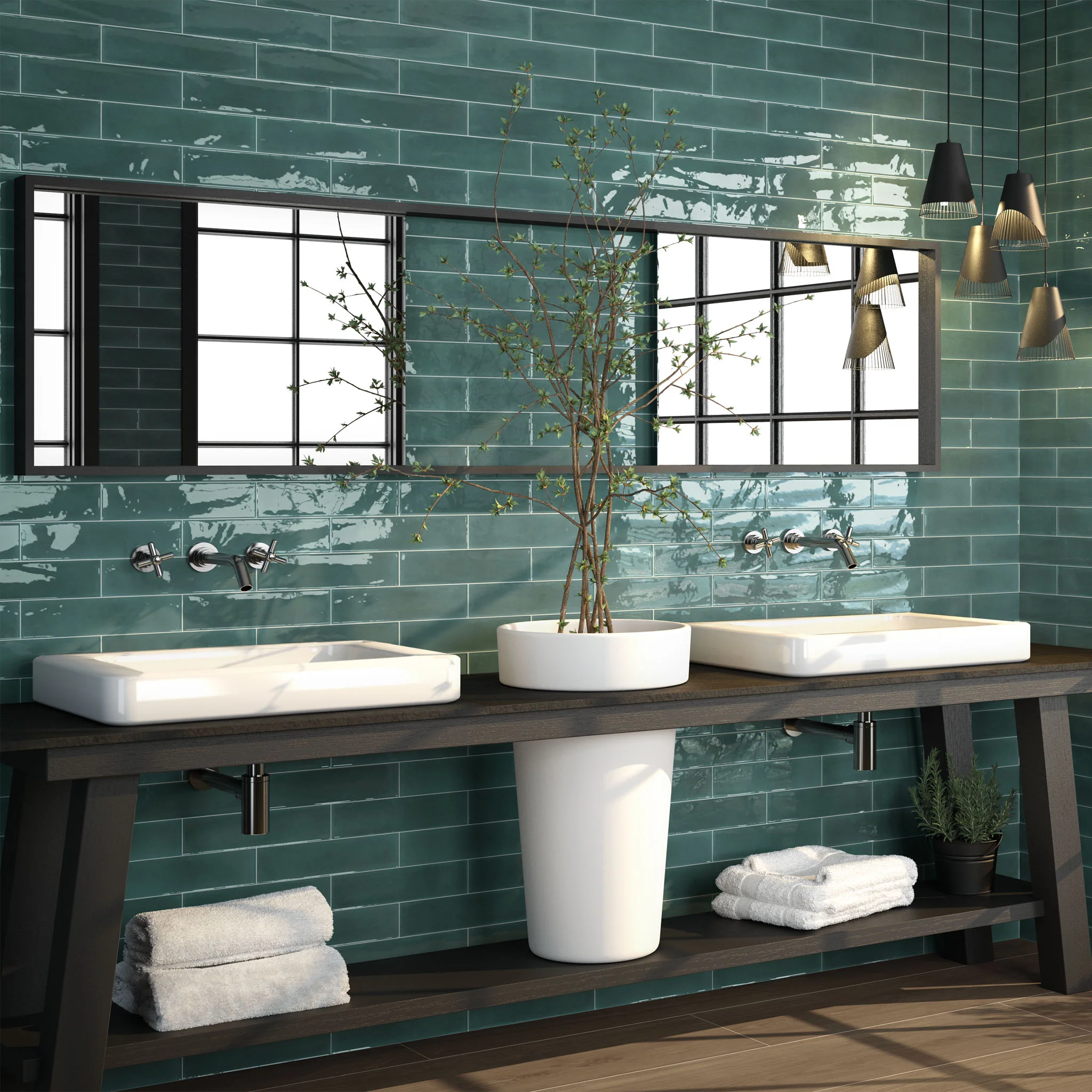 Opal Emerald Wall Tile - Image 7