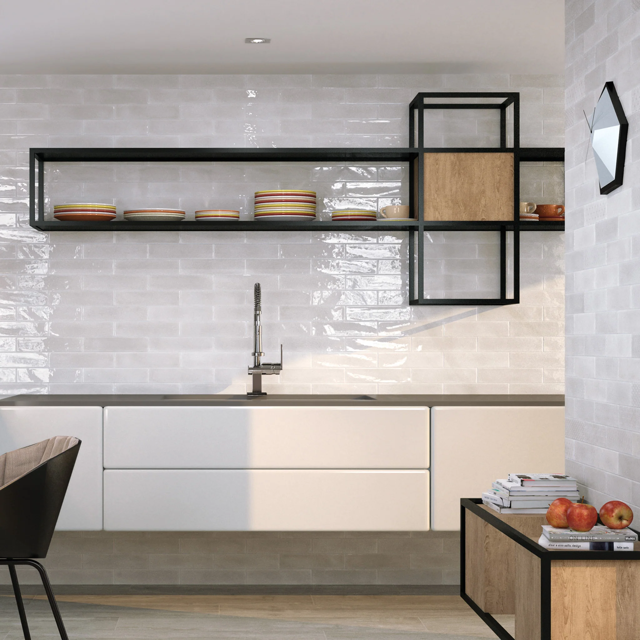 Opal White Wall Tile - Image 4