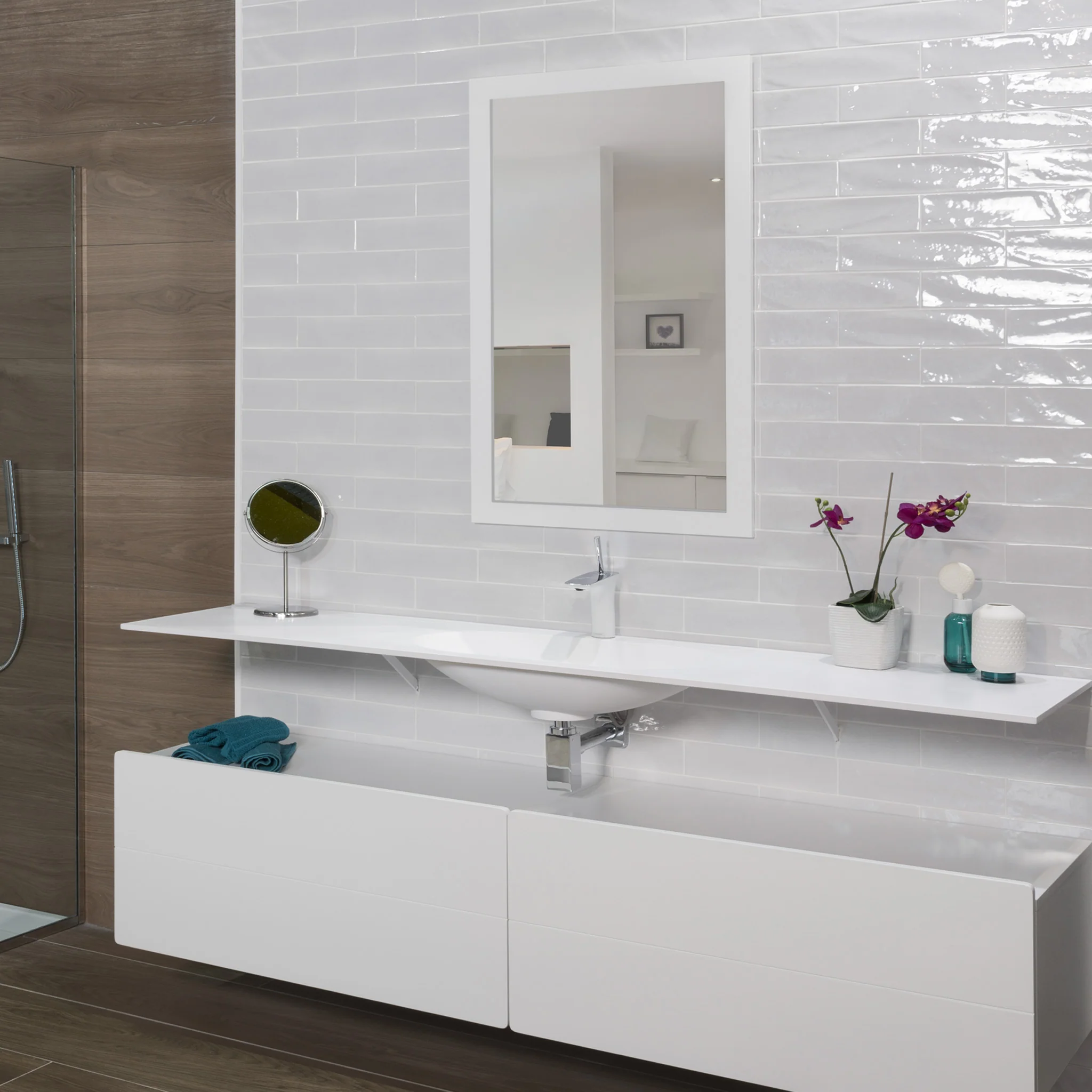 Opal White Wall Tile - Image 6
