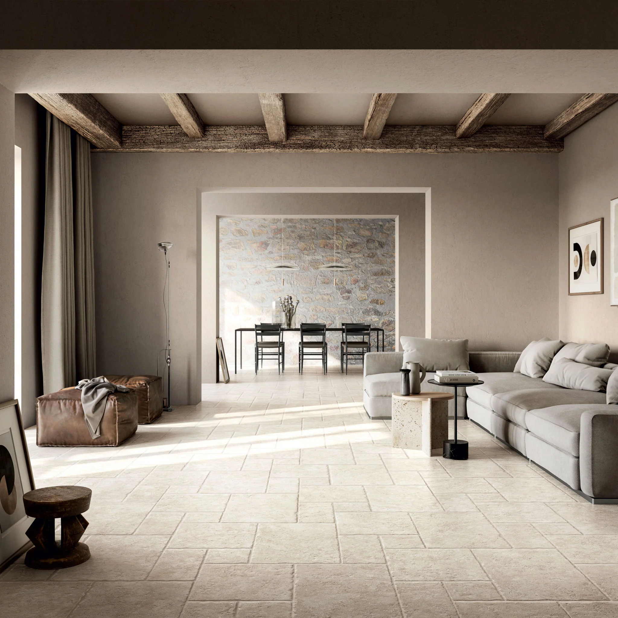 Petra Ivory Modular Tile - Image 4