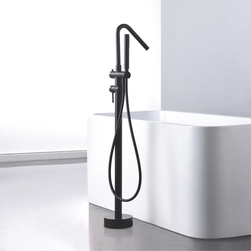 Purity Freestanding Bath Filler With Handshower - Image 4