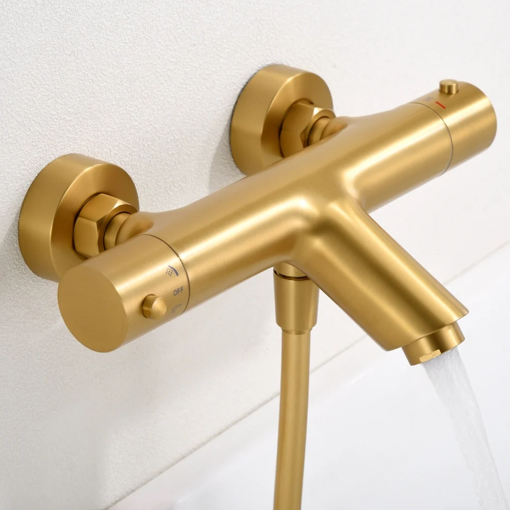 Purity Thermostatic Bath Filler With Handshower - Image 3