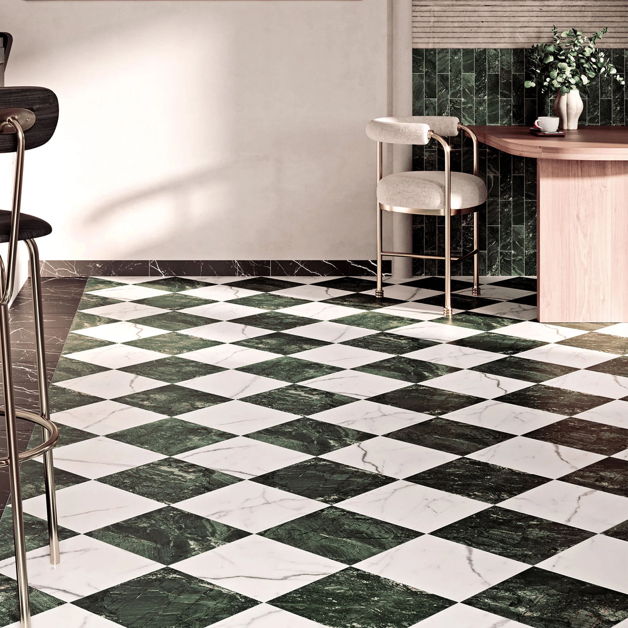 Savoy Green Mix Tile - Image 4