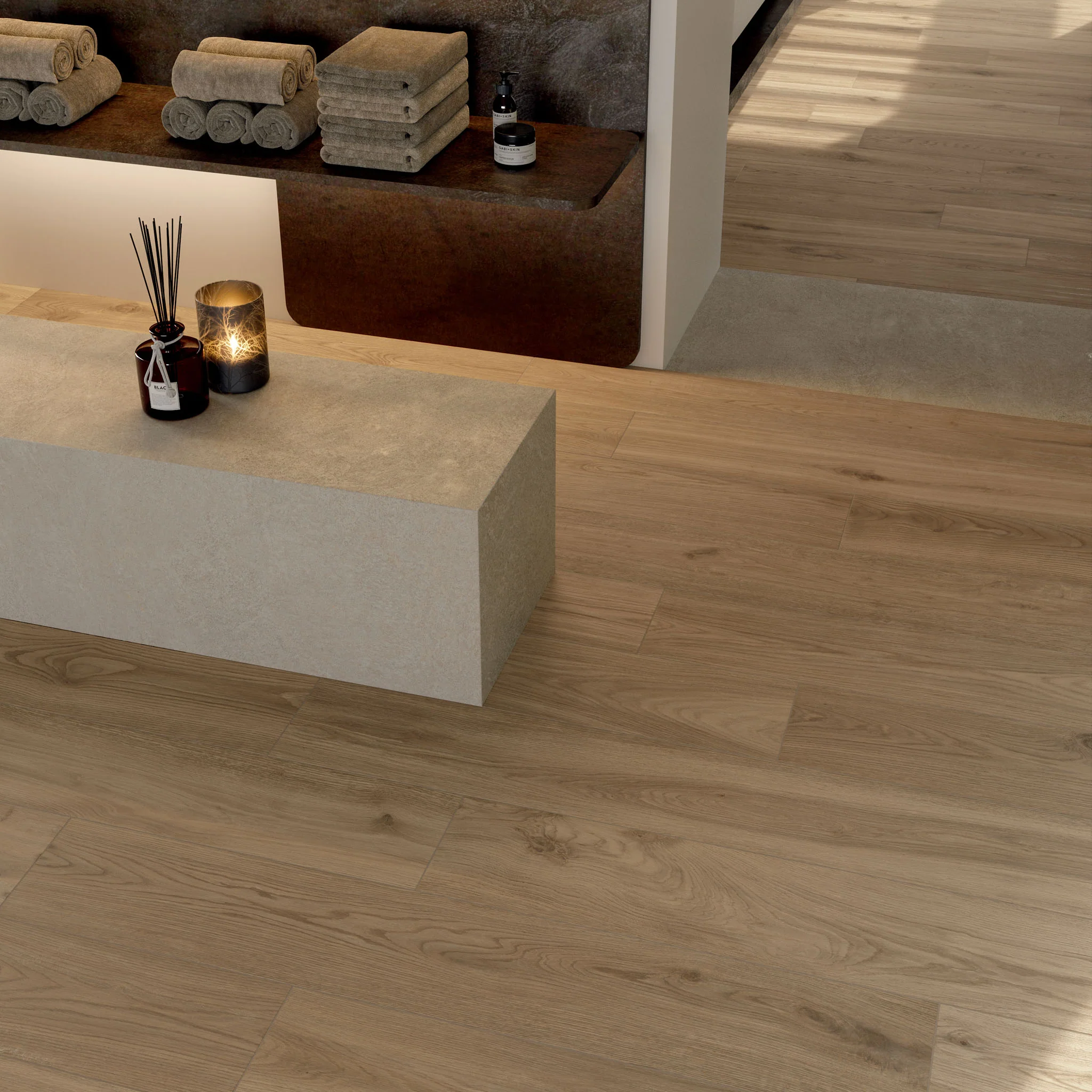 Sherwood Light Wood Effect Tile - Image 5