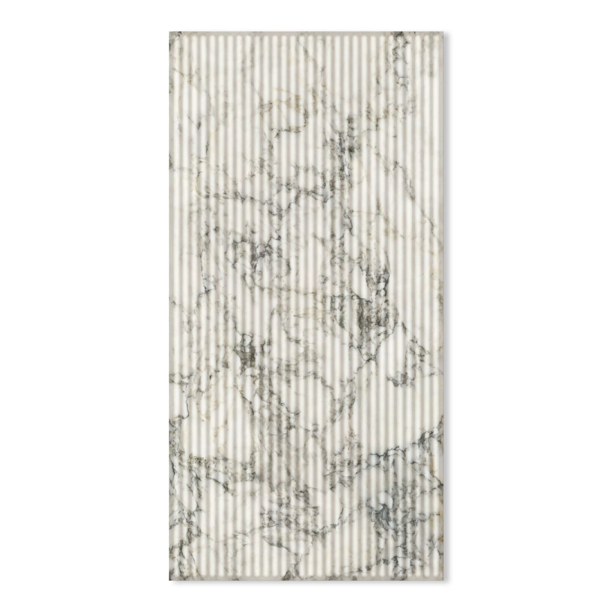 Sloane Marble Fluted Tile - Image 2