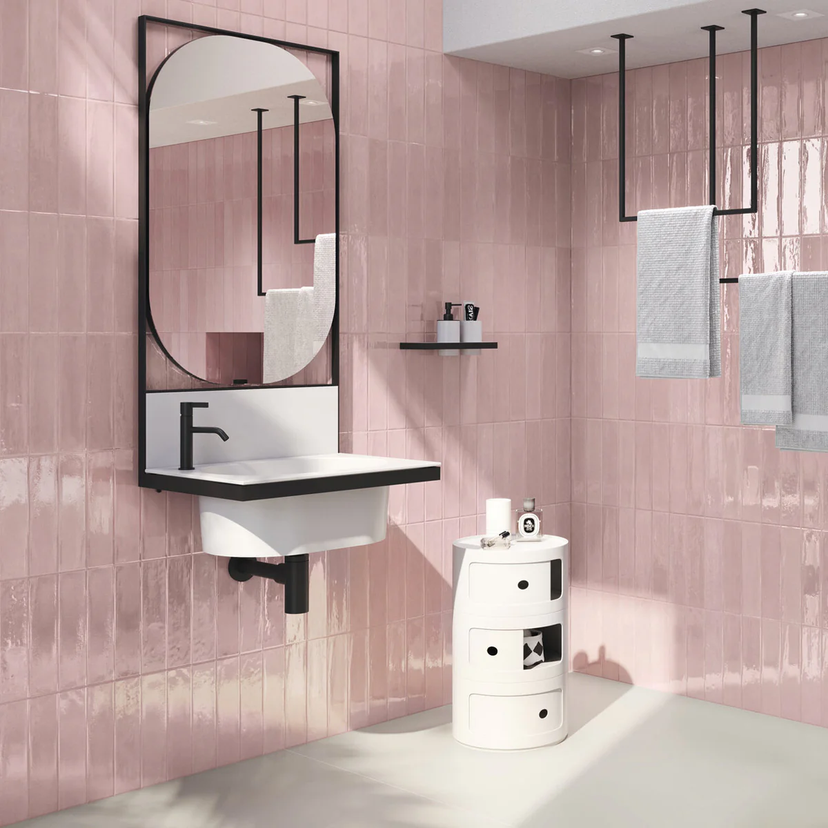 Soho Rose Wall Tile - Image 3