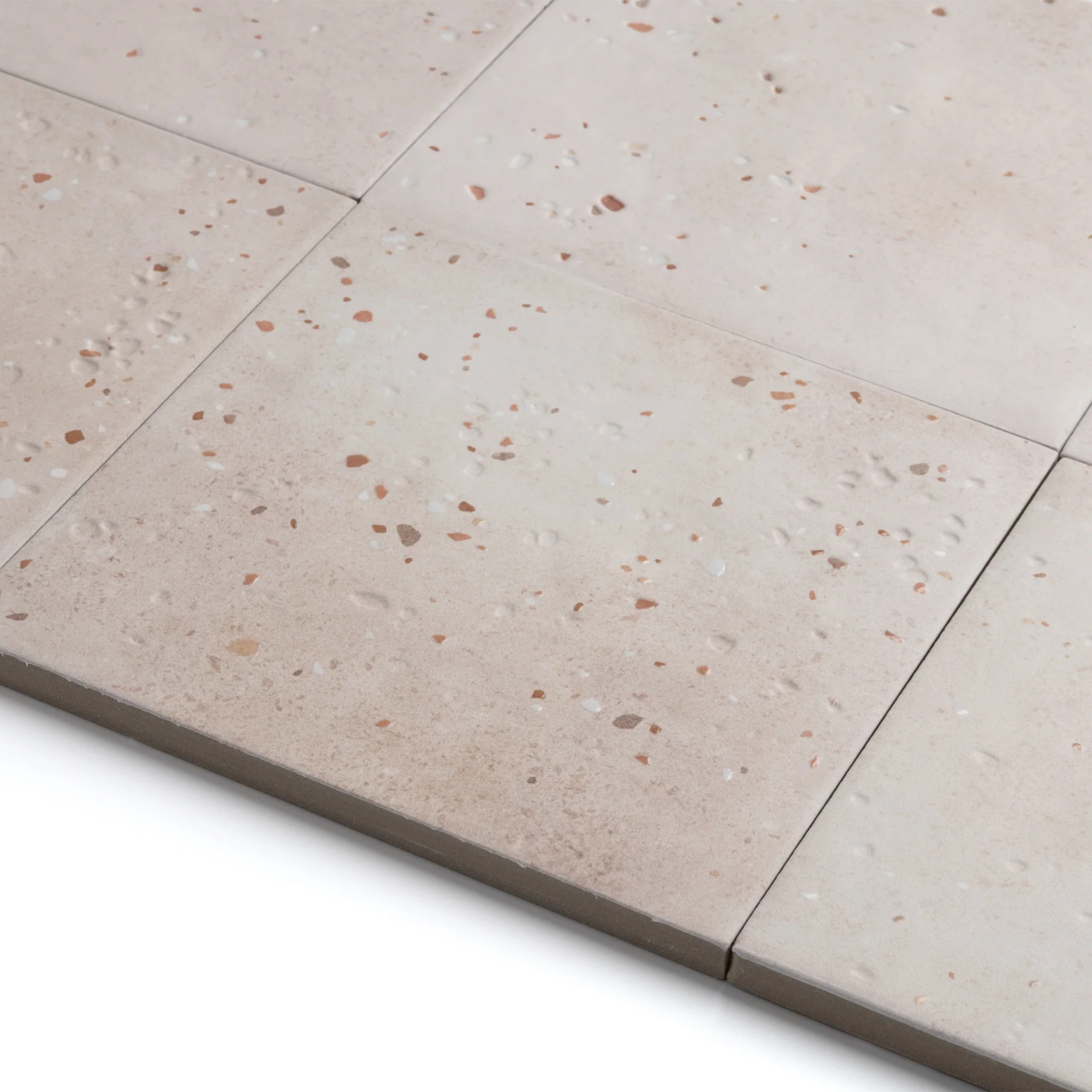 Starburst Ivory Terrazzo Tile - Image 5