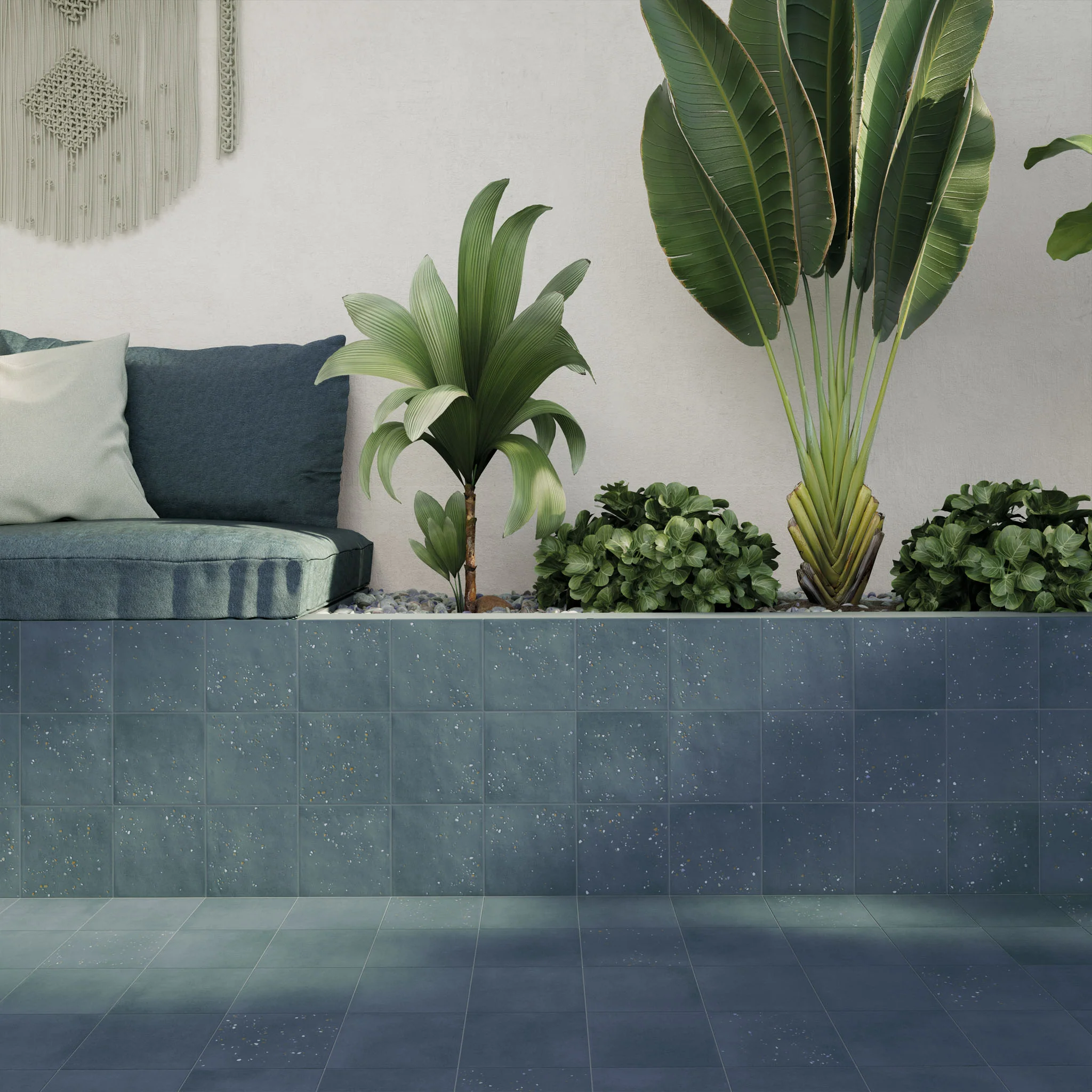 Starburst Ocean Terrazzo Tile - Image 8