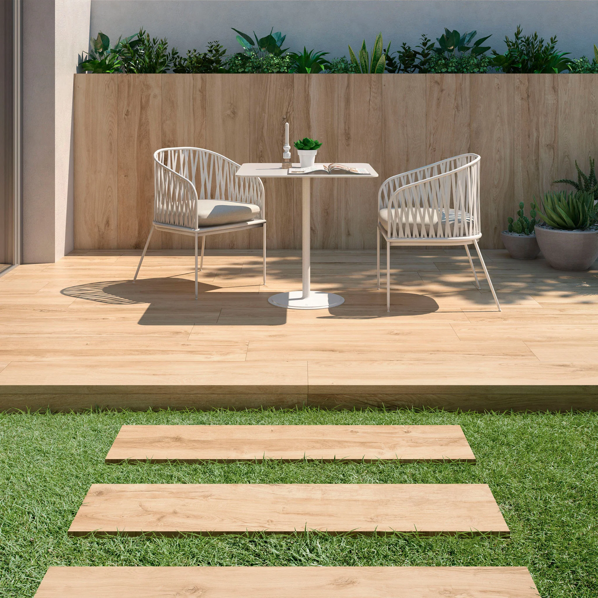 Terrace Light Oak 2CM Outdoor Tile - Image 4