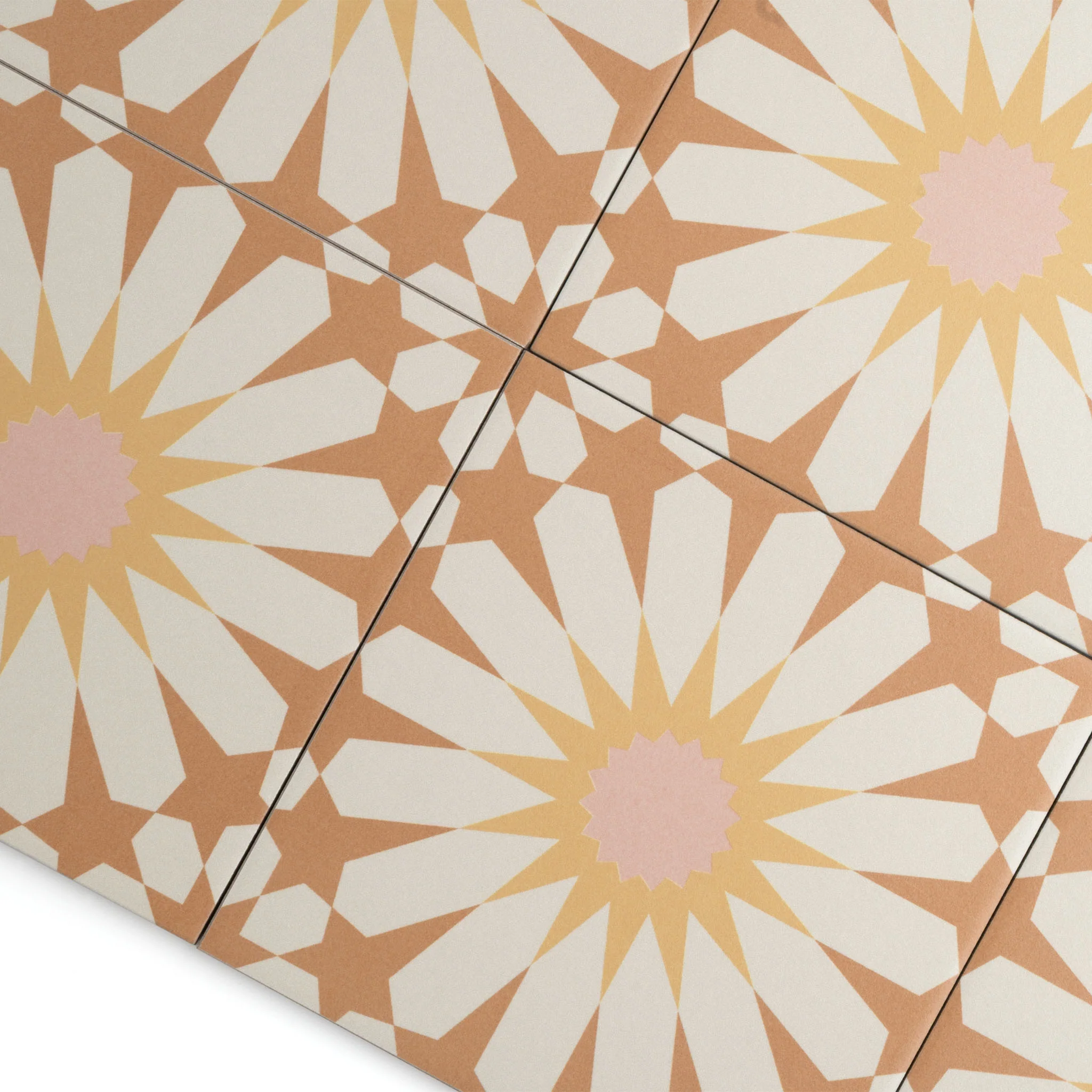 Tropez Cotto Patterned Tile - Image 4