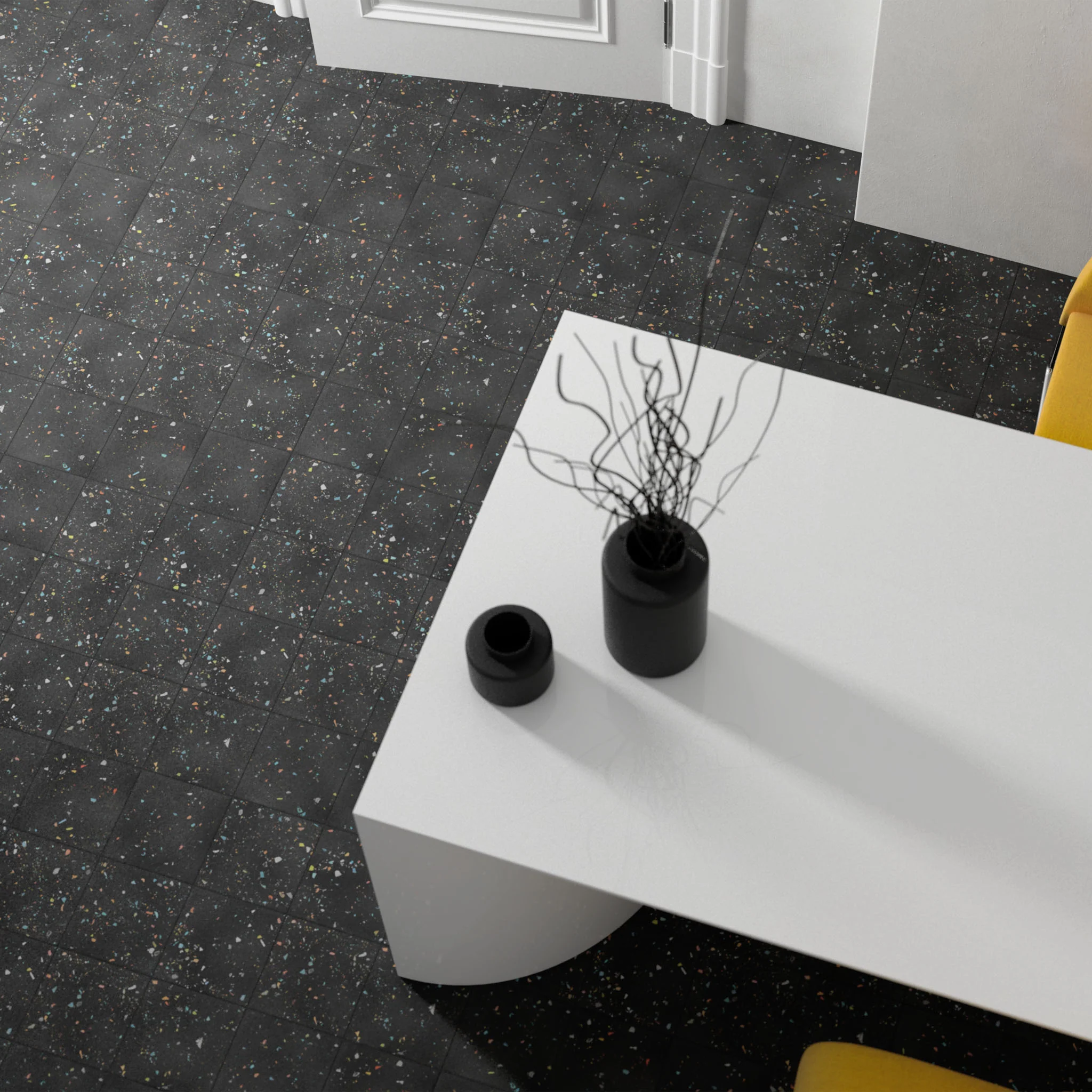 Tutti Frutti Dark Terrazzo Tile - Image 6