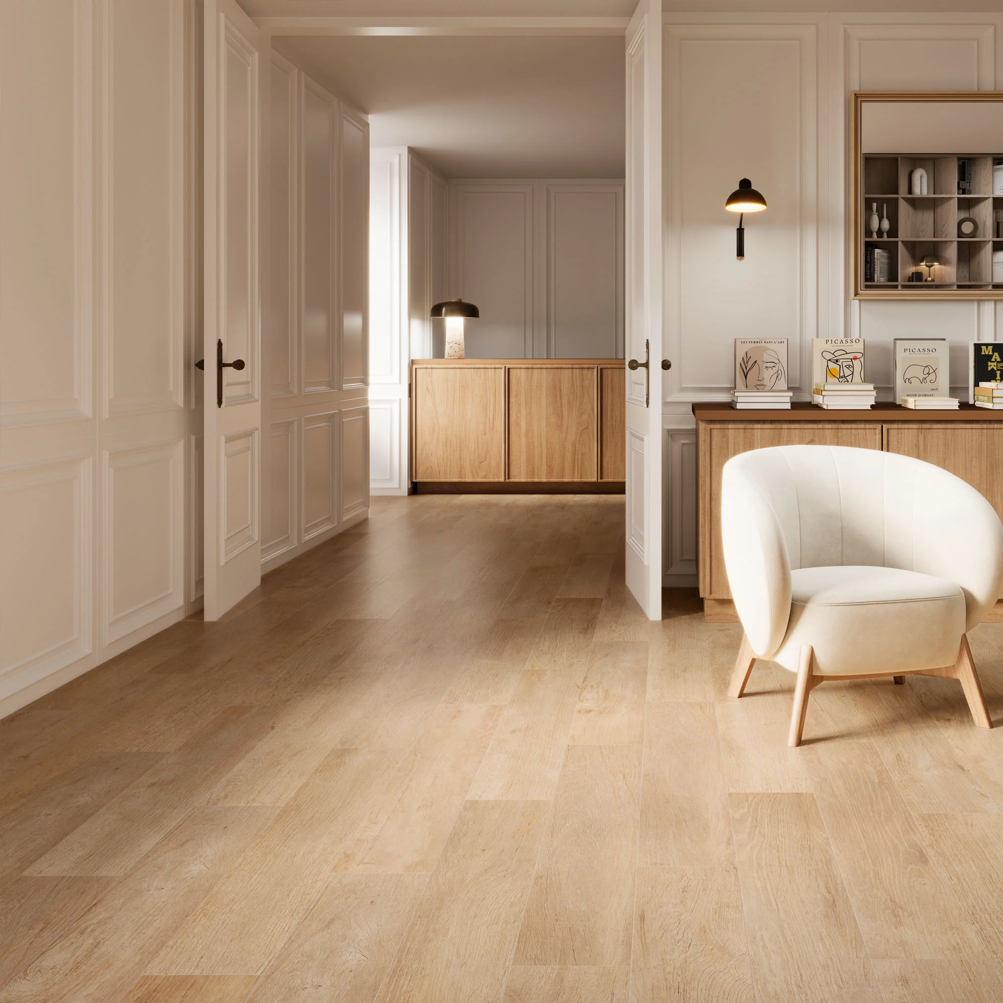 Woodcraft Honey Wood Effect Tile