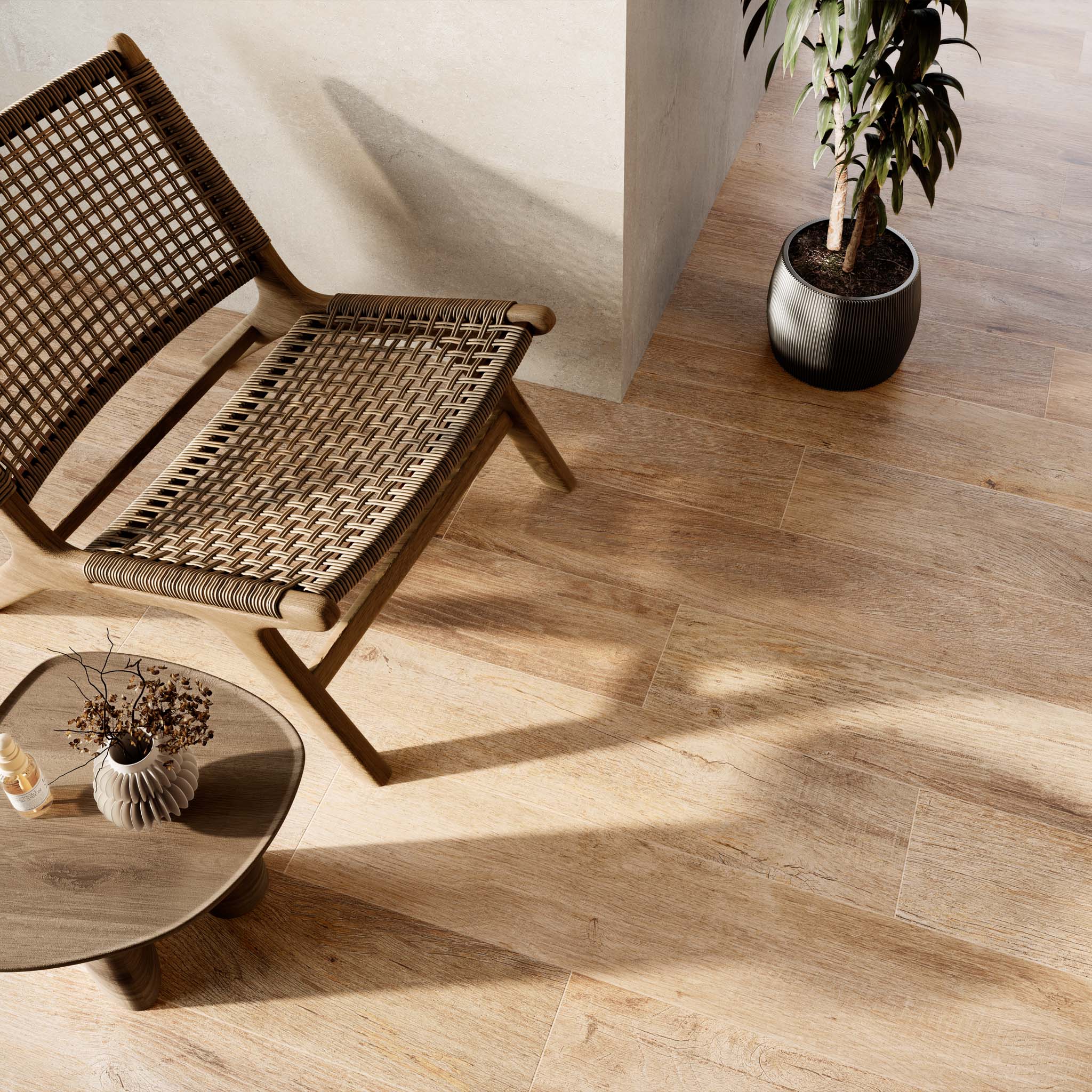 Woodcraft Honey Wood Effect Tile - Image 3