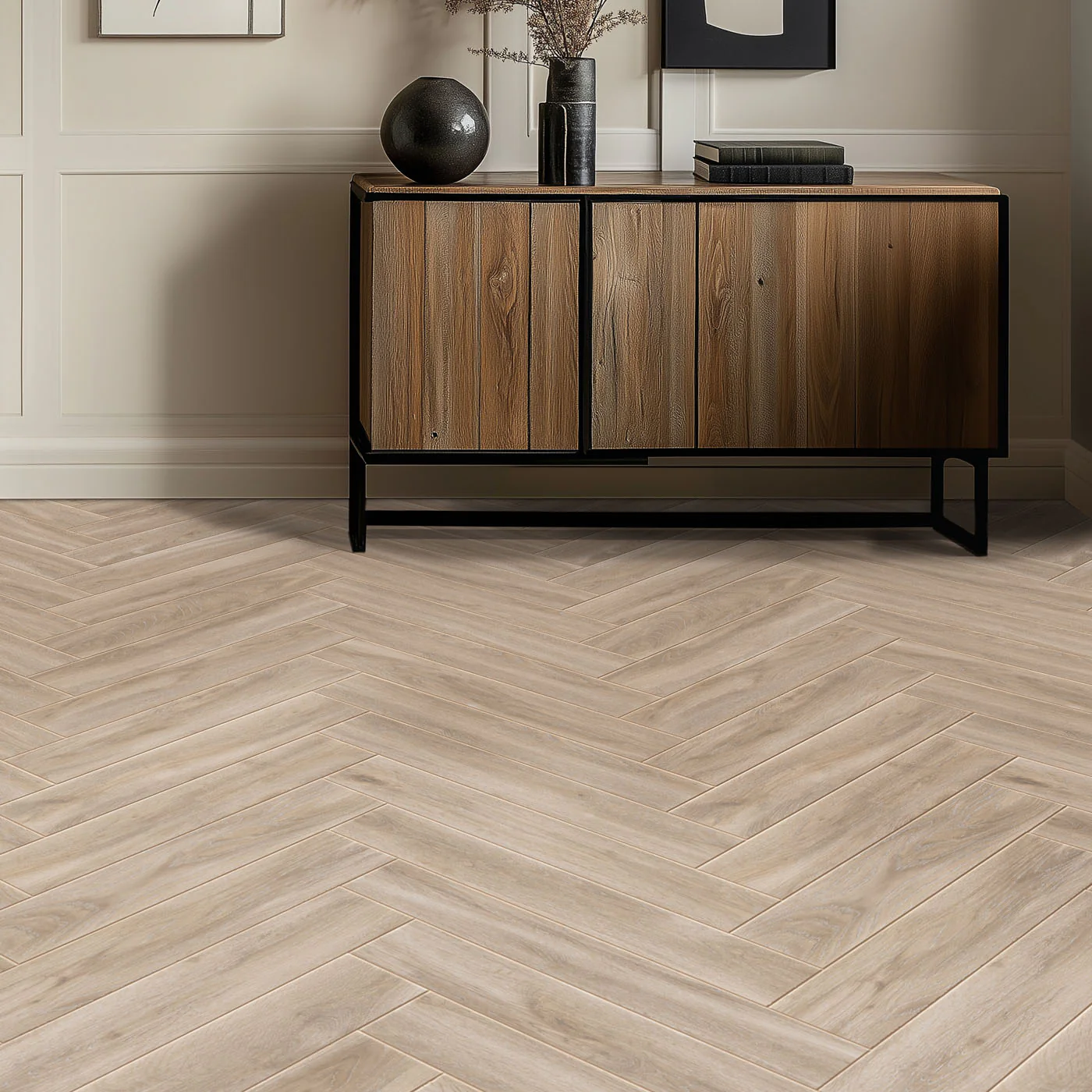 Wren Beech Wood Effect Tile - Image 3