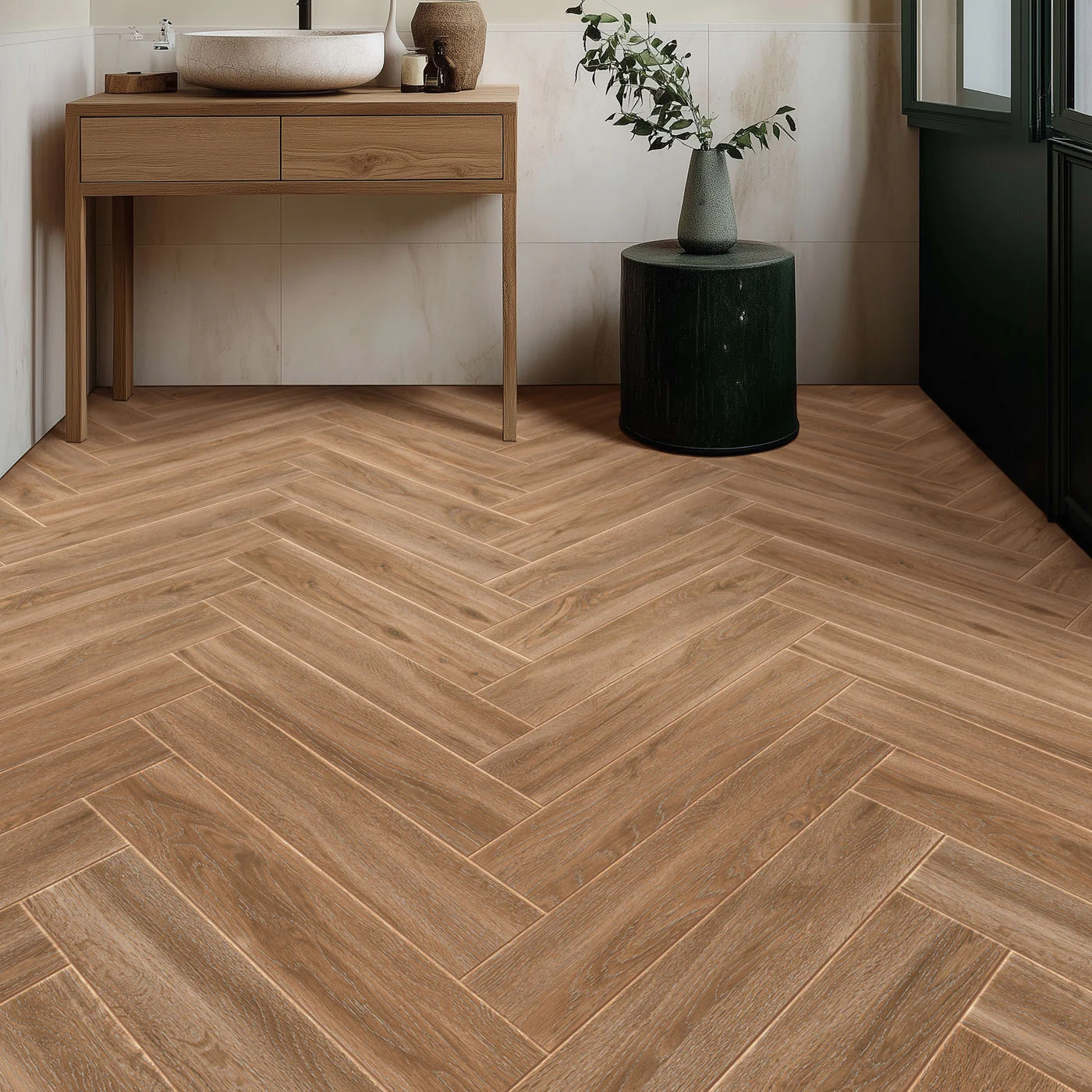Wren Oak Wood Effect Tile - Image 3