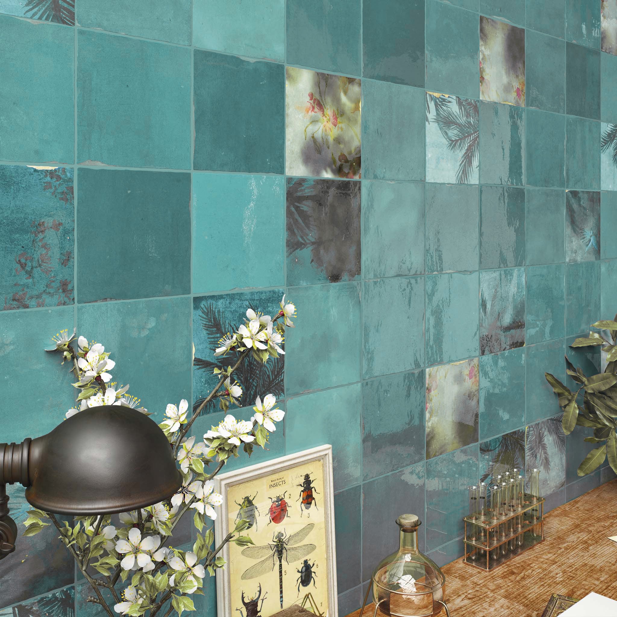 Zellige Teal Wall Tile - Image 5